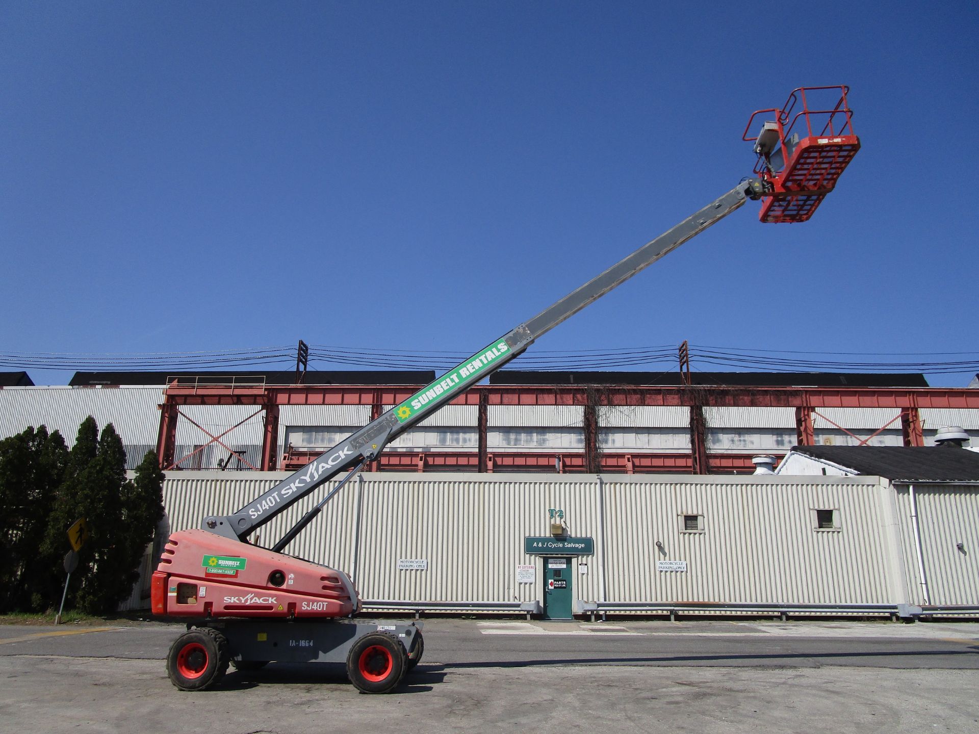 2014 Skyjack SJ40T Boom Lift- Located in Lester, PA