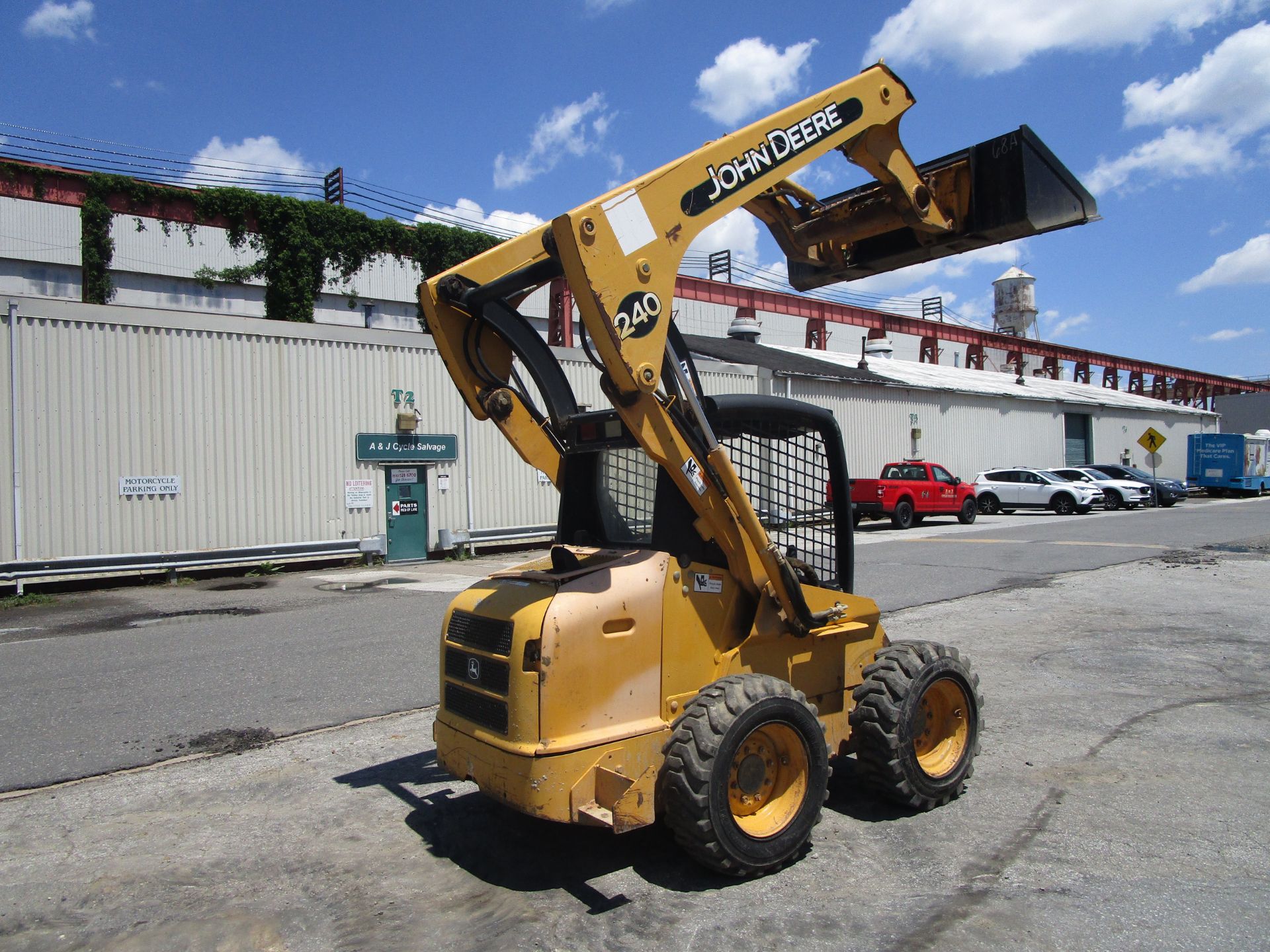 John Deere 240 Skid Steer Loader- Located in Lester, PA - Image 7 of 8