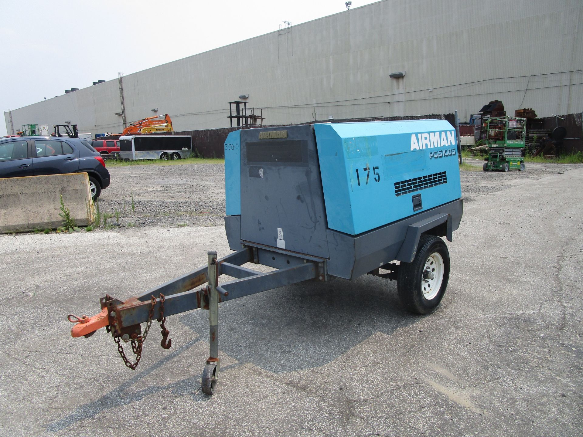 Airman PDS100S Towable Air Compressor - Image 3 of 11