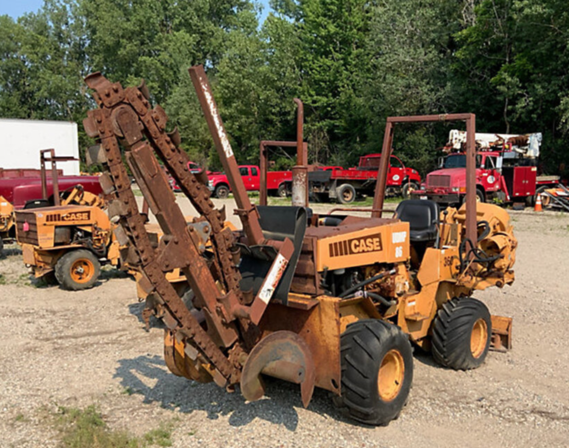 Case 360 Rubber Tired Vibratory Cable Plow/Trencher