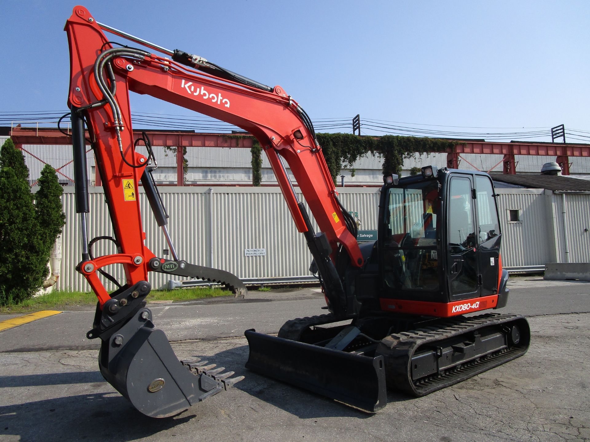 2018 KUBOTA KX080-4 HYDRAULIC EXCAVATOR - Image 2 of 10