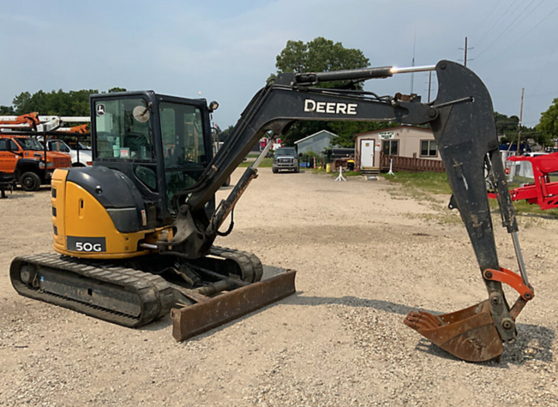 2016 John Deere 50G Mini Hydraulic Excavator - Image 2 of 3