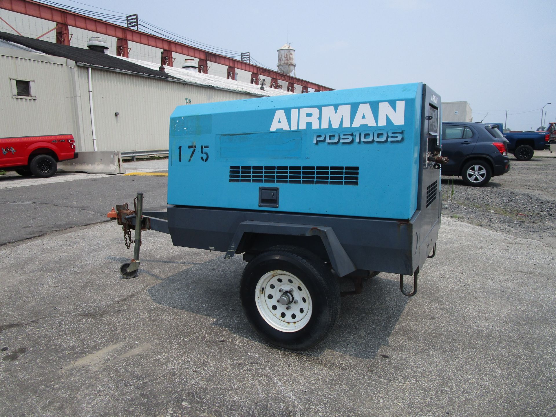 Airman PDS100S Towable Air Compressor - Image 2 of 11