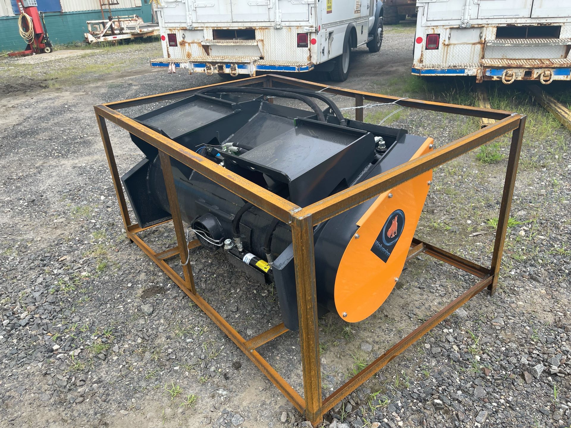 Wolverine Skid Steer Cement Mixing Attachment (r1)