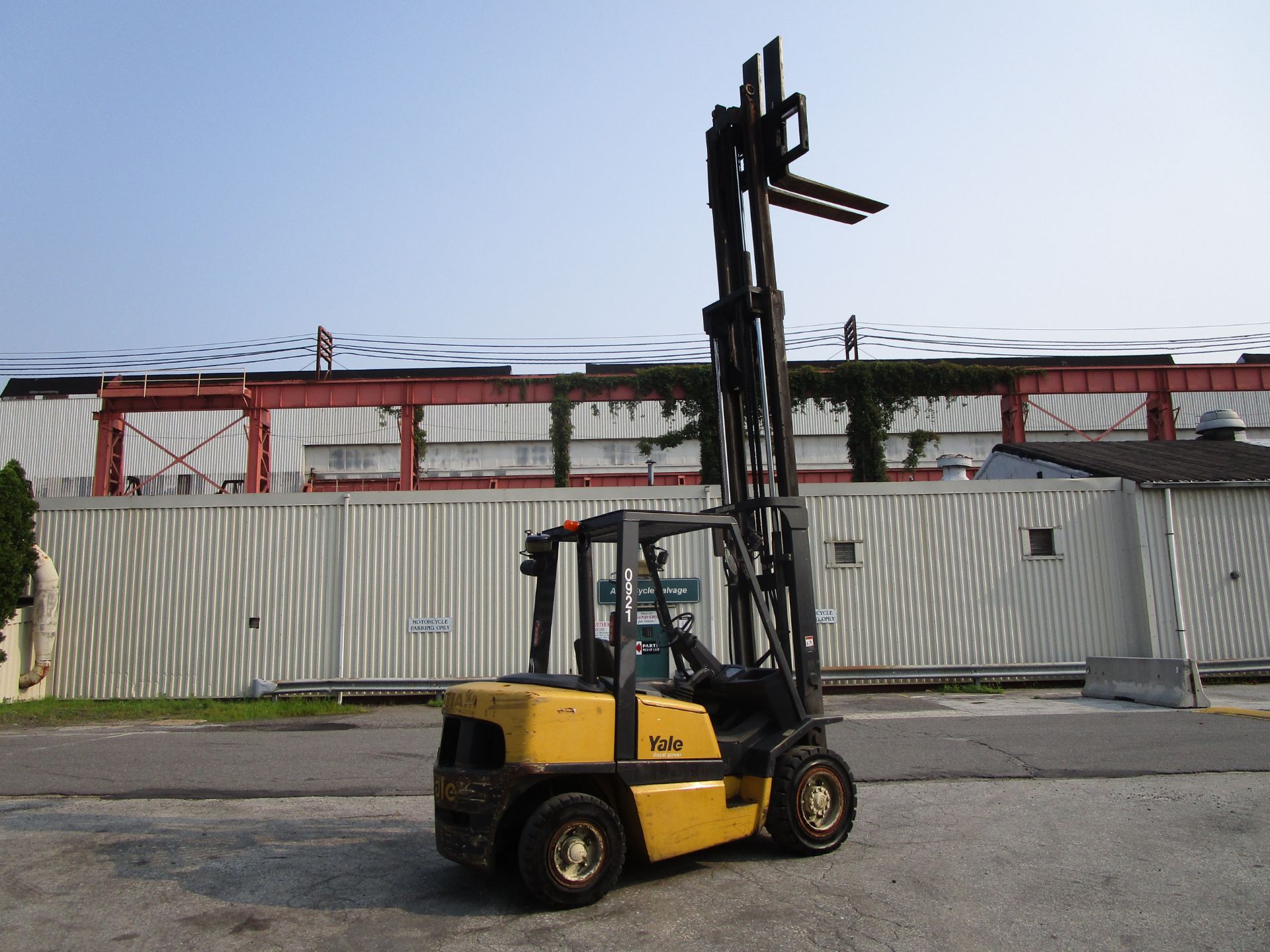 Yale GDP080LJ 8,000 lb Forklift - Image 8 of 11