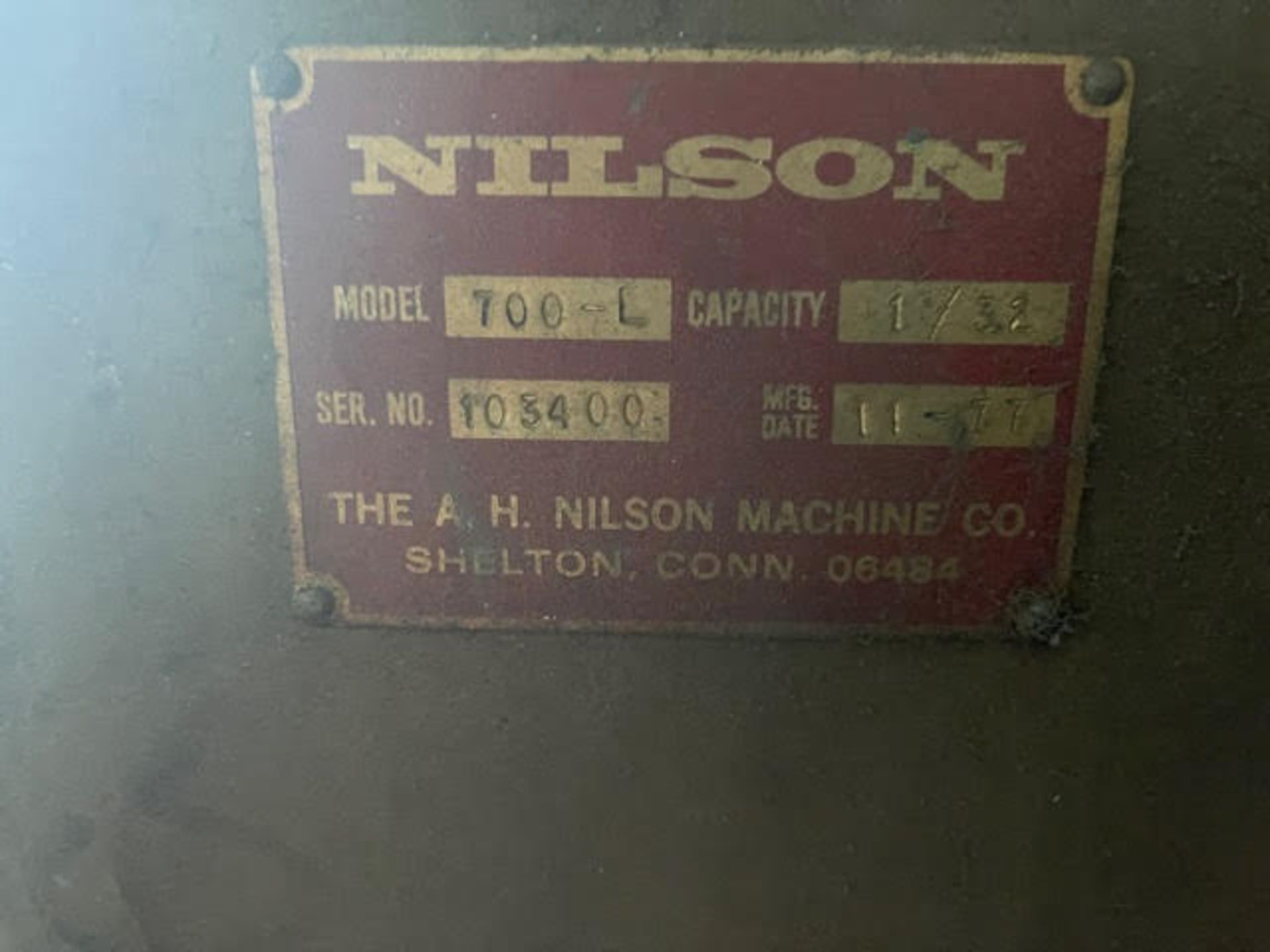 Nilsson Wire Forming Machine - Image 3 of 3