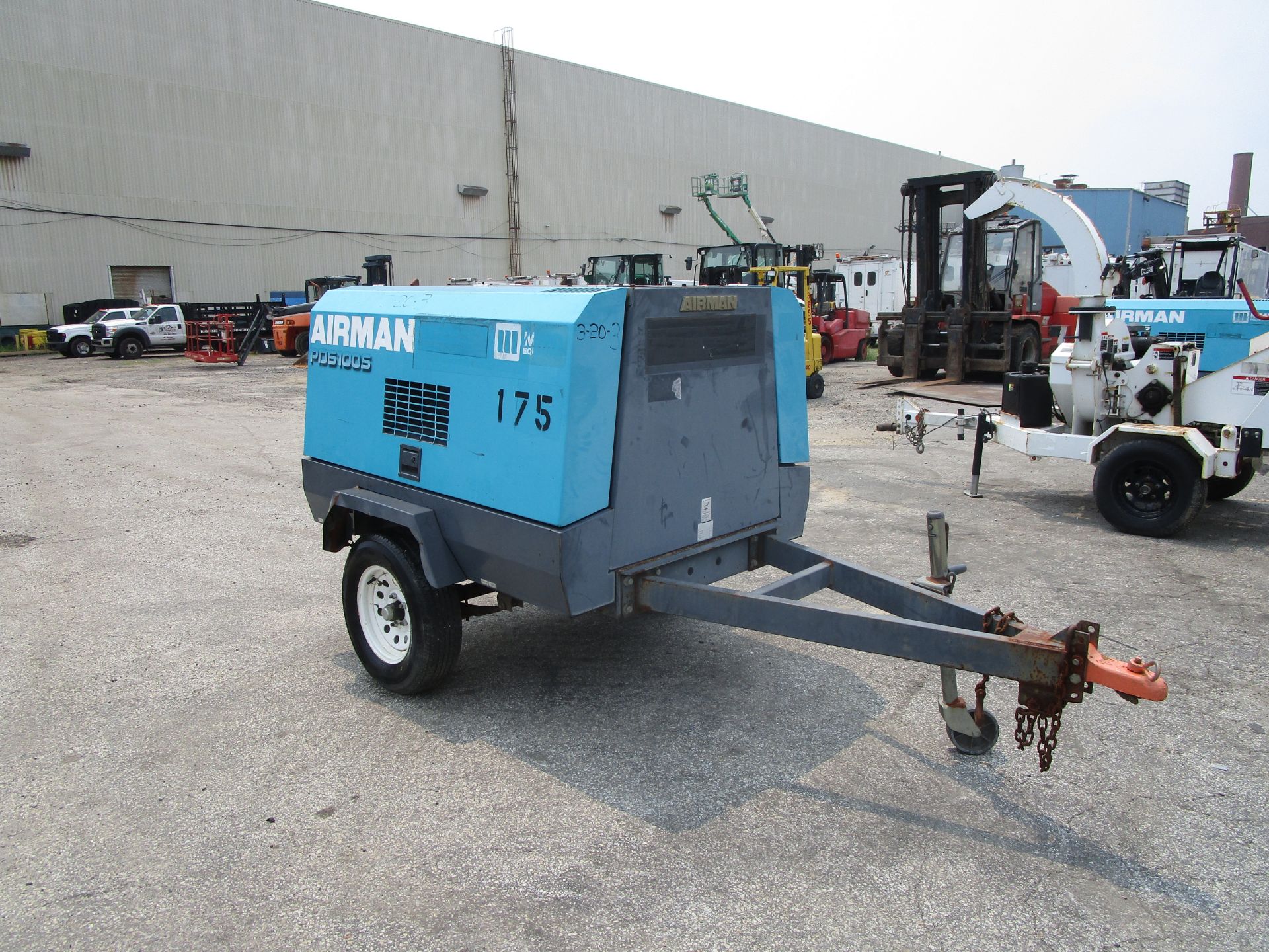 Airman PDS100S Towable Air Compressor - Image 4 of 11
