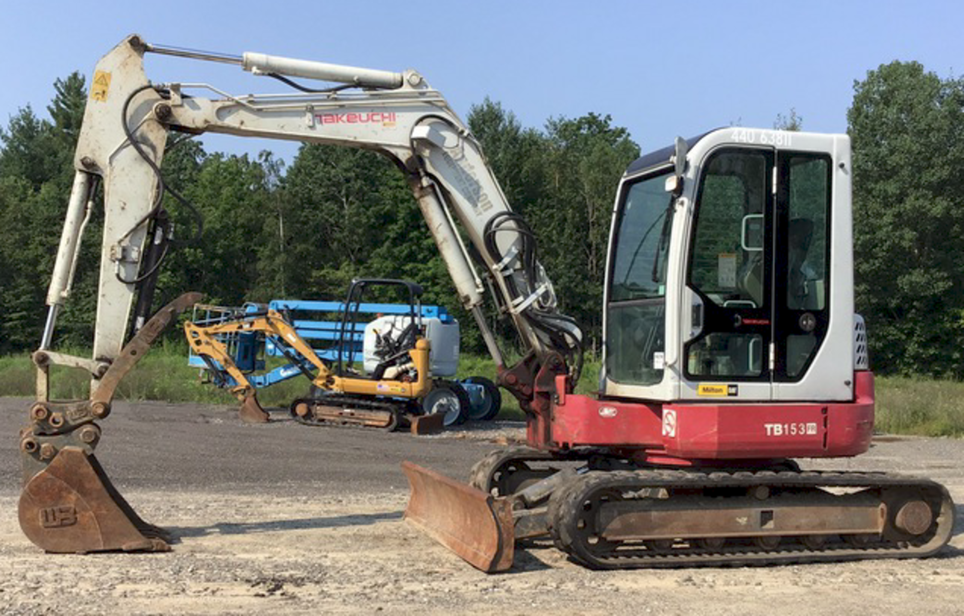 2012 Takeuchi TB153FR Track Excavator