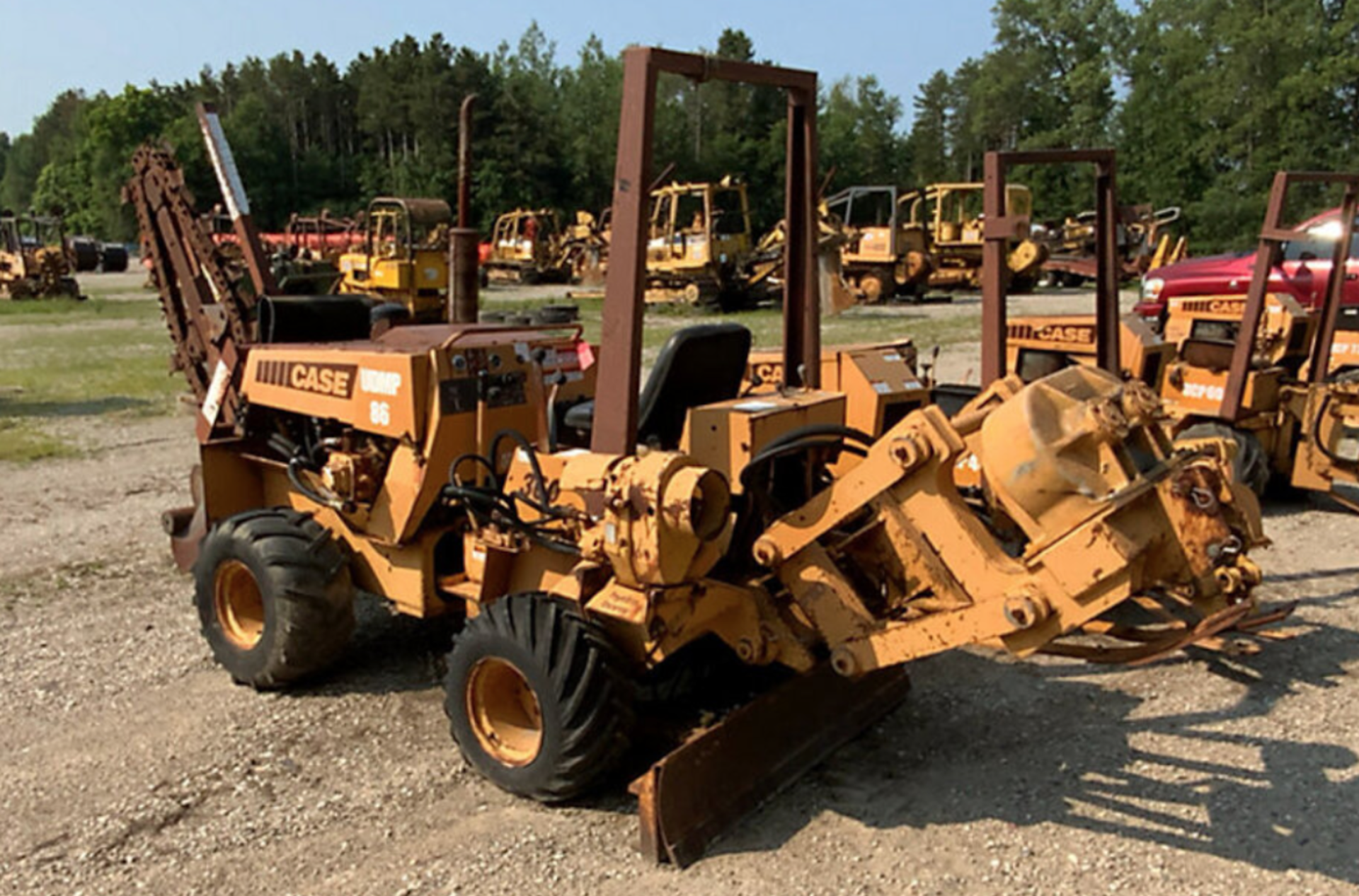 Case 360 Rubber Tired Vibratory Cable Plow/Trencher - Image 2 of 2