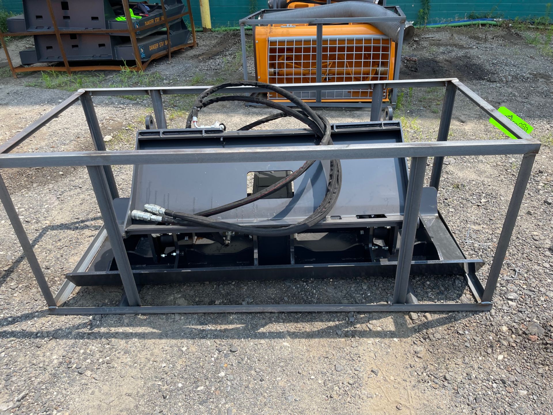 New Skid Steer Vibratory Plate Compactor (b2) - Image 6 of 7