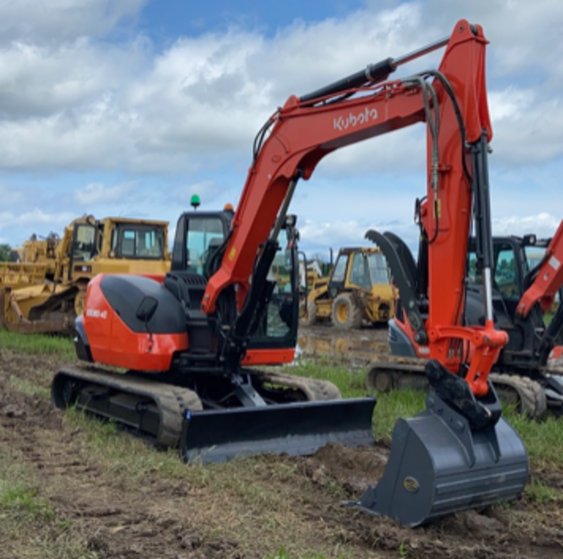 2018 KUBOTA KX080-4 HYDRAULIC EXCAVATOR