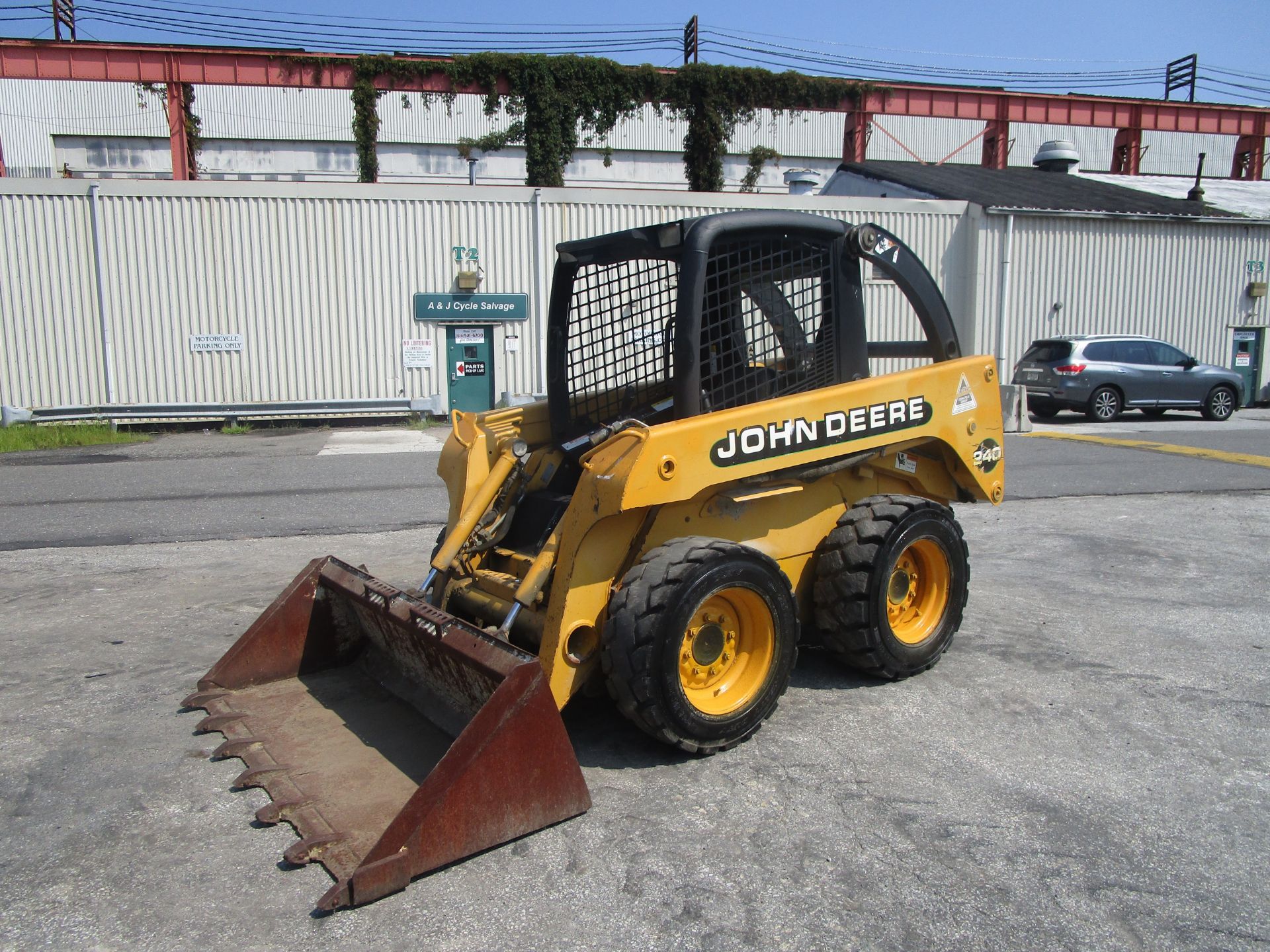 John Deere 240 Skid Steer Loader - Image 8 of 11