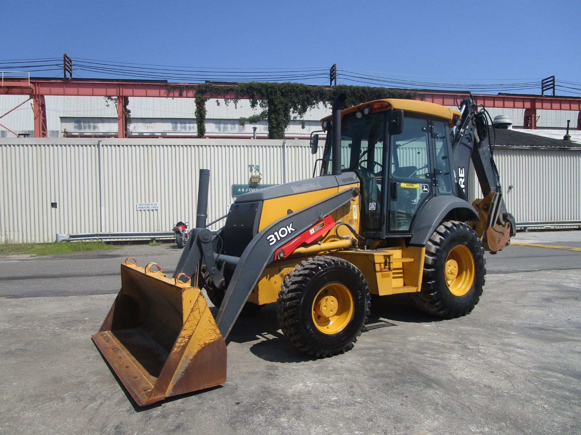 2014 John Deere 310K 4x4 Tractor Loader Extendahoe - Image 3 of 8