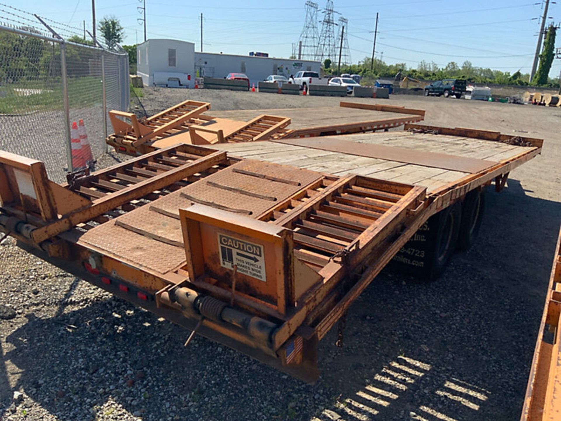 2008 Hudson HTD18D 10-Ton T/A Tagalong Trailer - Image 2 of 3