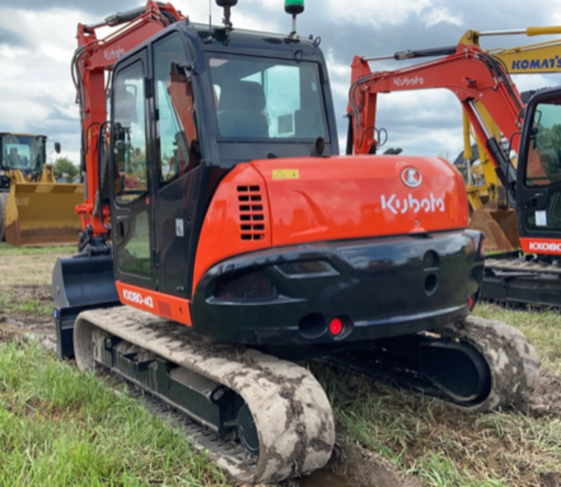 2018 KUBOTA KX080-4 HYDRAULIC EXCAVATOR - Image 2 of 4