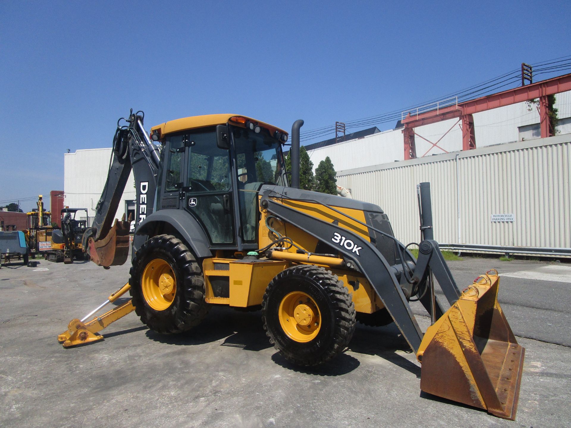 2014 John Deere 310K 4x4 Tractor Loader Extendahoe - Image 5 of 8