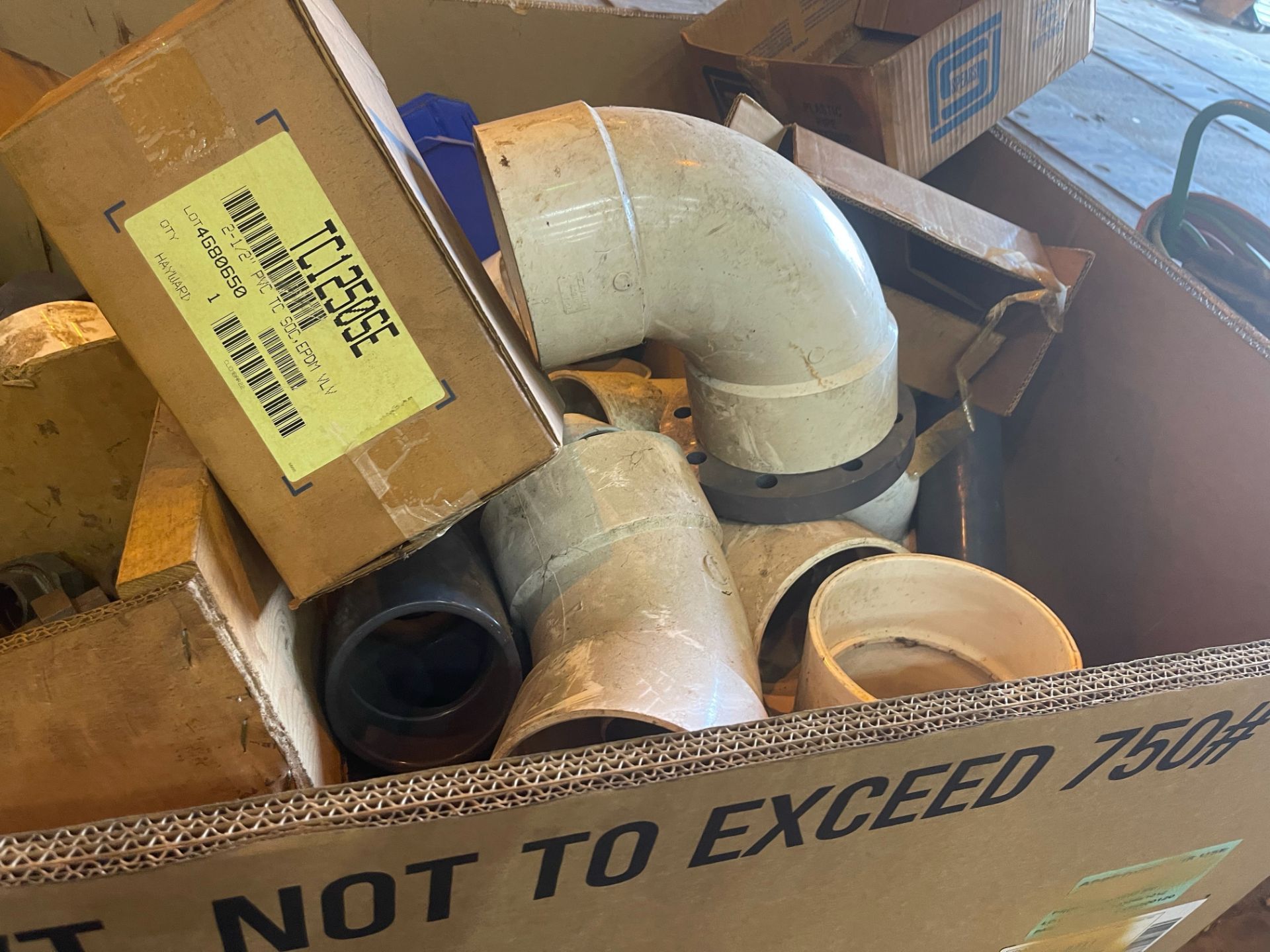Two Boxes Filled with Pipe Fittings - Image 7 of 7