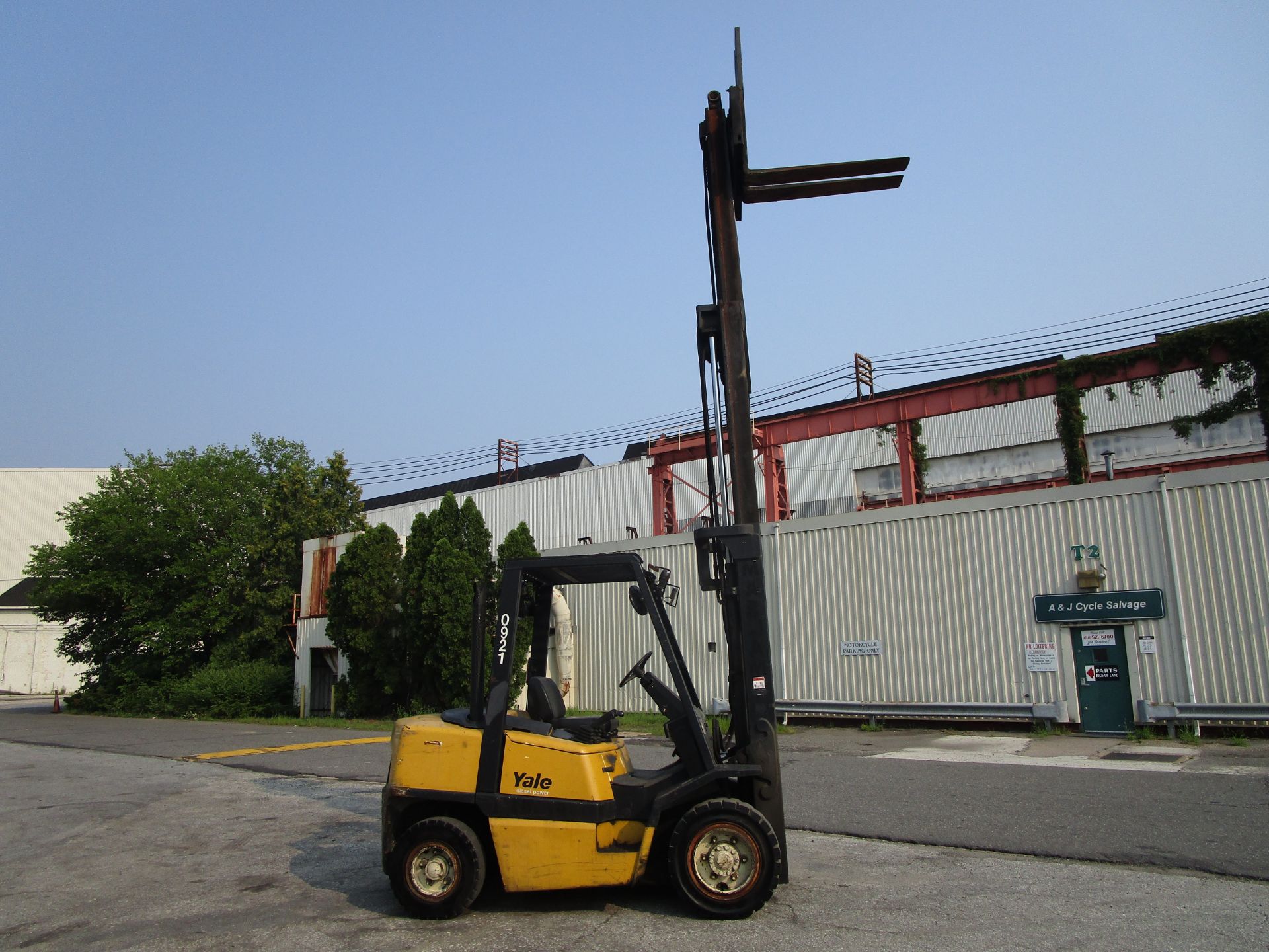 Yale GDP080LJ 8,000 lb Forklift - Image 7 of 11