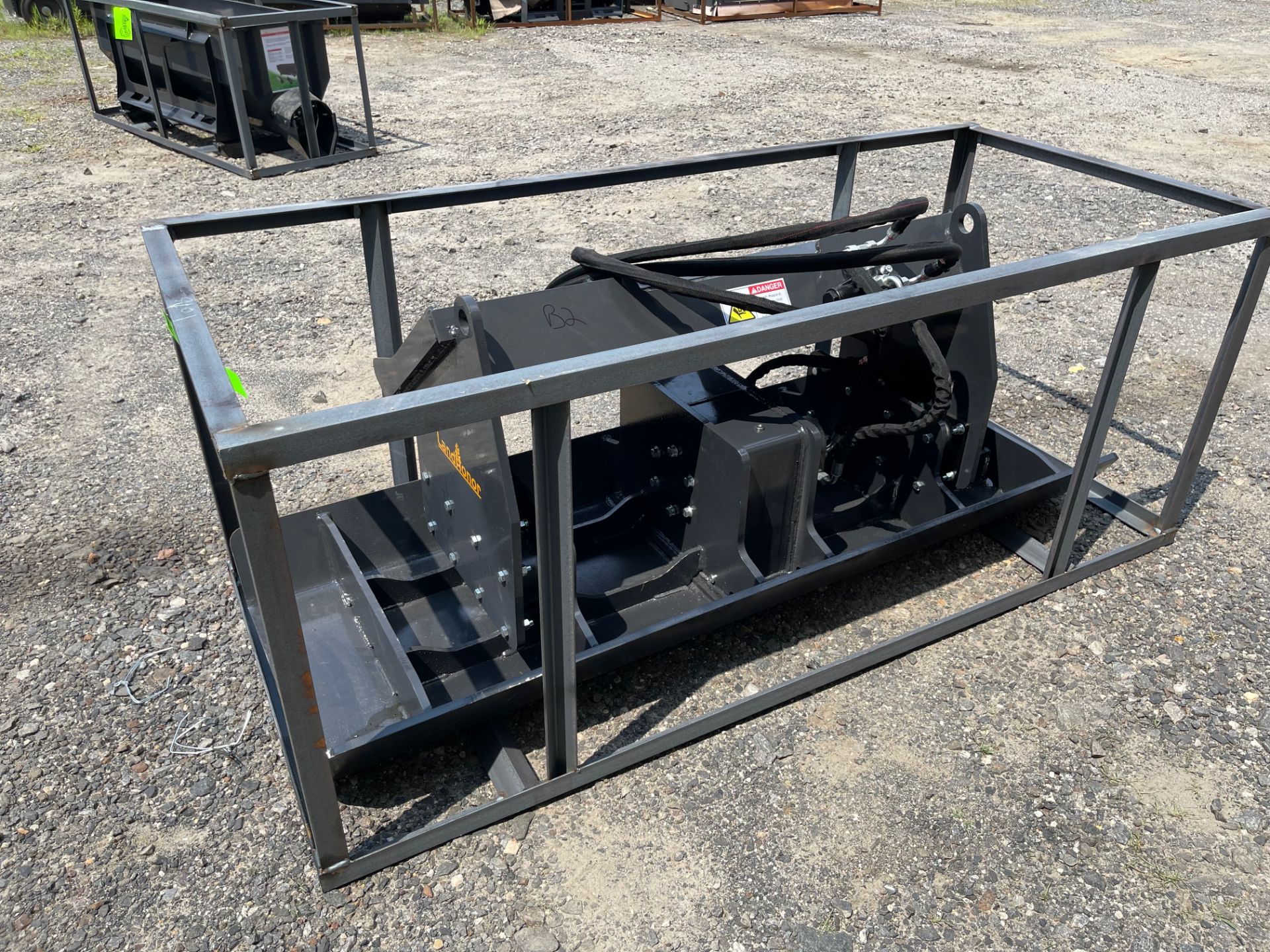 New Skid Steer Vibratory Plate Compactor (b2)