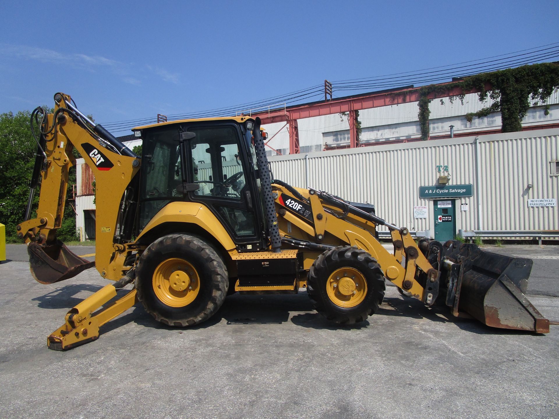 2016 Caterpillar 420F2IT 4x4 Backhoe Loader - Image 4 of 12