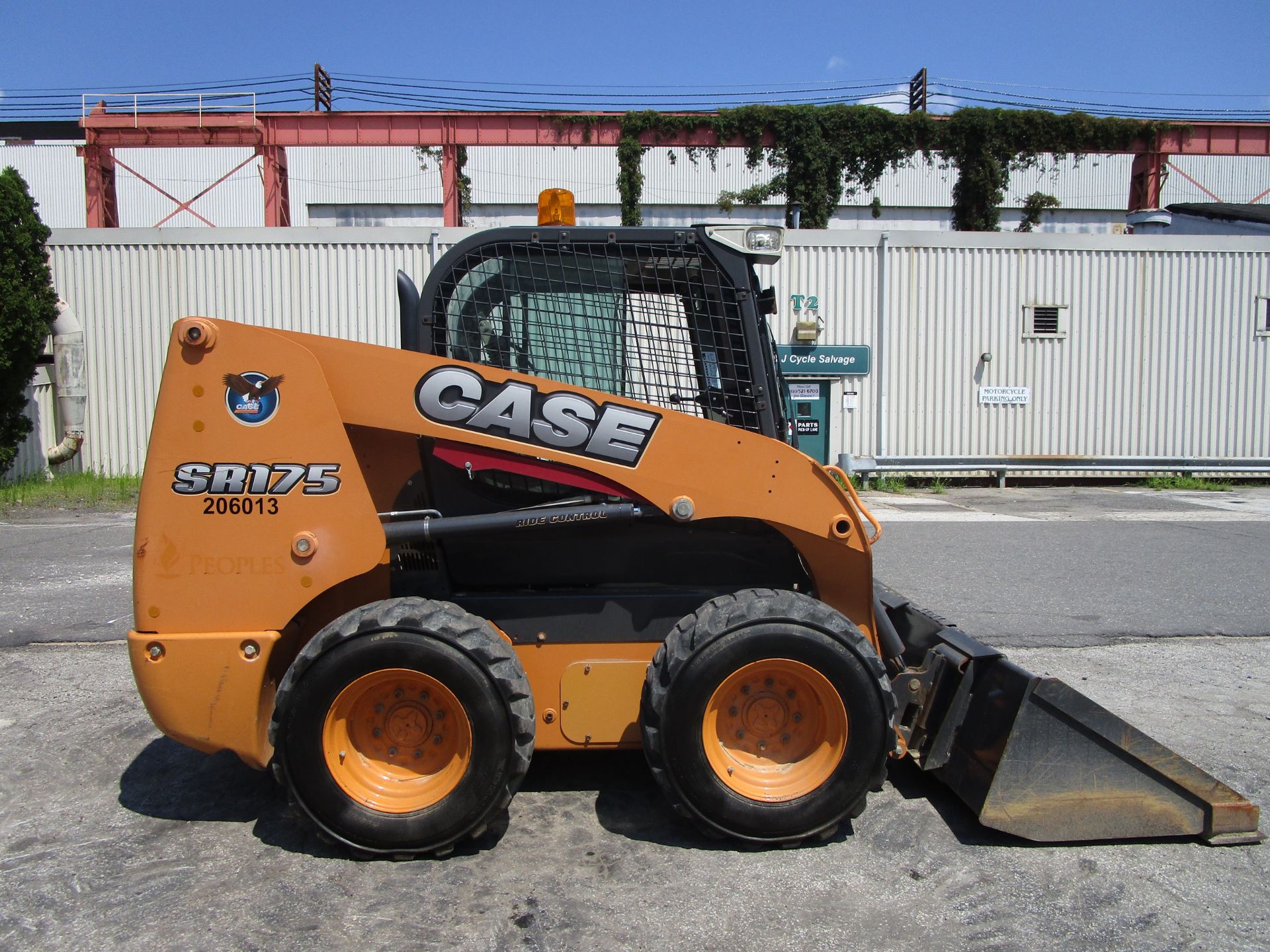 2012 Case SR175 High-Flow Skid Steer Loader Only 258 hours - Image 4 of 12