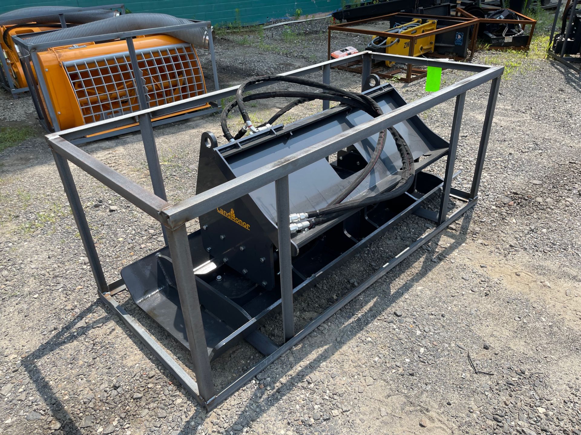 New Skid Steer Vibratory Plate Compactor (b2) - Image 4 of 7