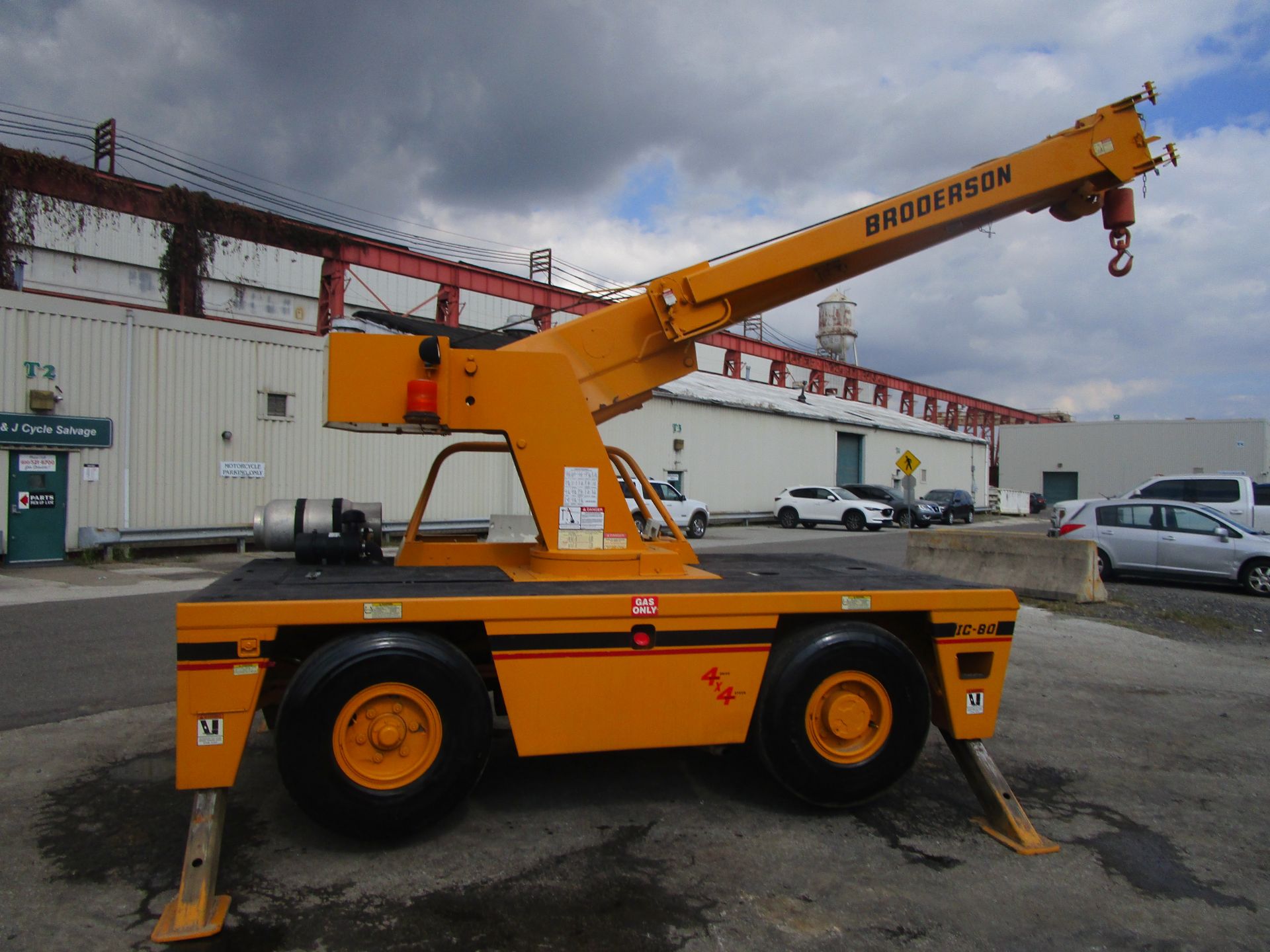 Broderson IC-80-3G Crane - Located in Lester, PA - Image 14 of 24