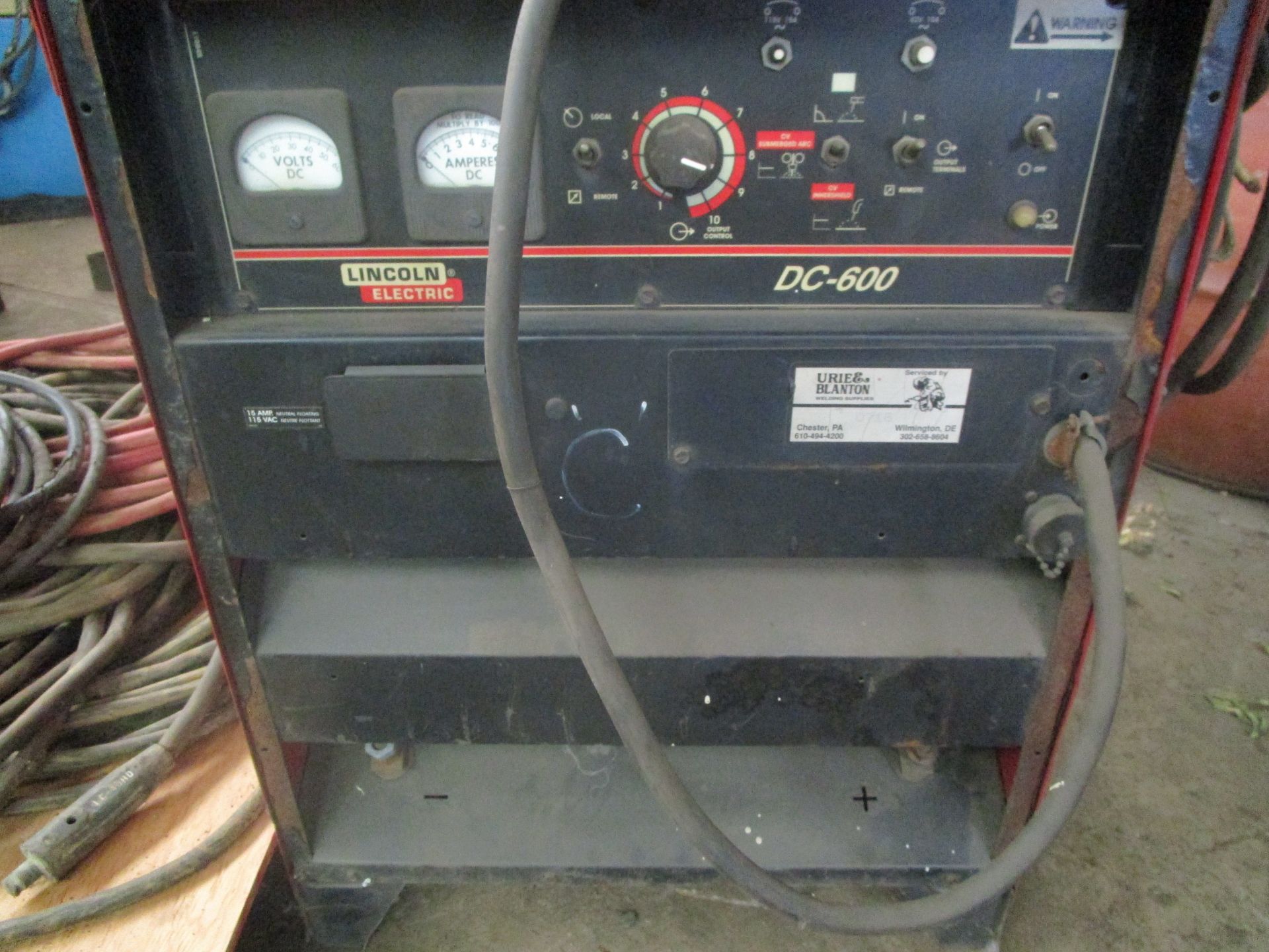 Lincoln DC-600 Welder -Located in Cinnaminson, NJ - Image 2 of 5