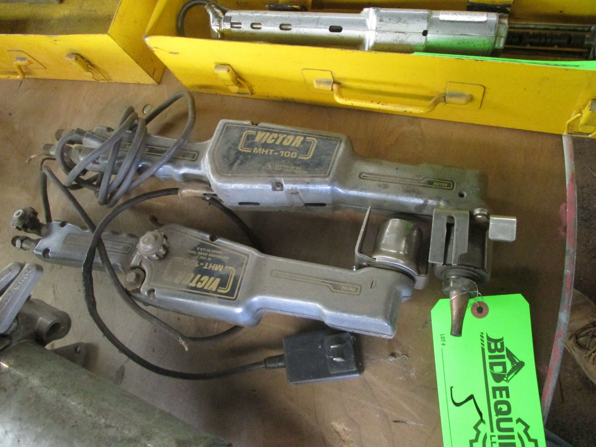 Lot of 2 Victor Motorized Hand Torches -Located in Cinnaminson, NJ