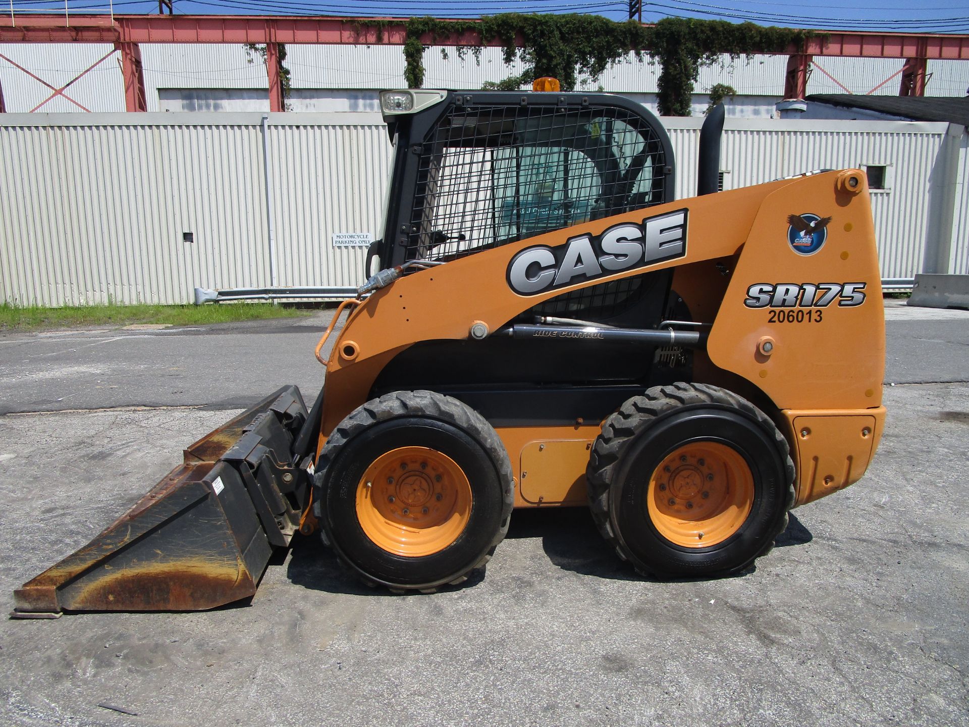 2012 Case SR175 High-Flow Skid Steer Loader -Low Hours Enclosed Cab Located in Lester, PA