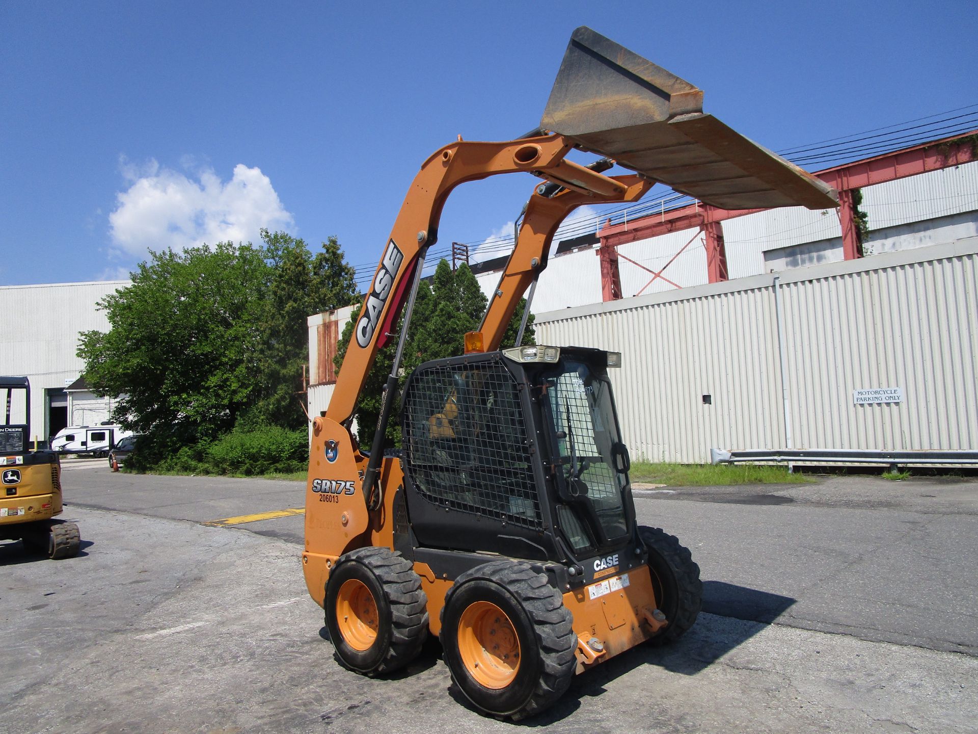 2012 Case SR175 High-Flow Skid Steer Loader -Low Hours Enclosed Cab Located in Lester, PA - Image 7 of 12