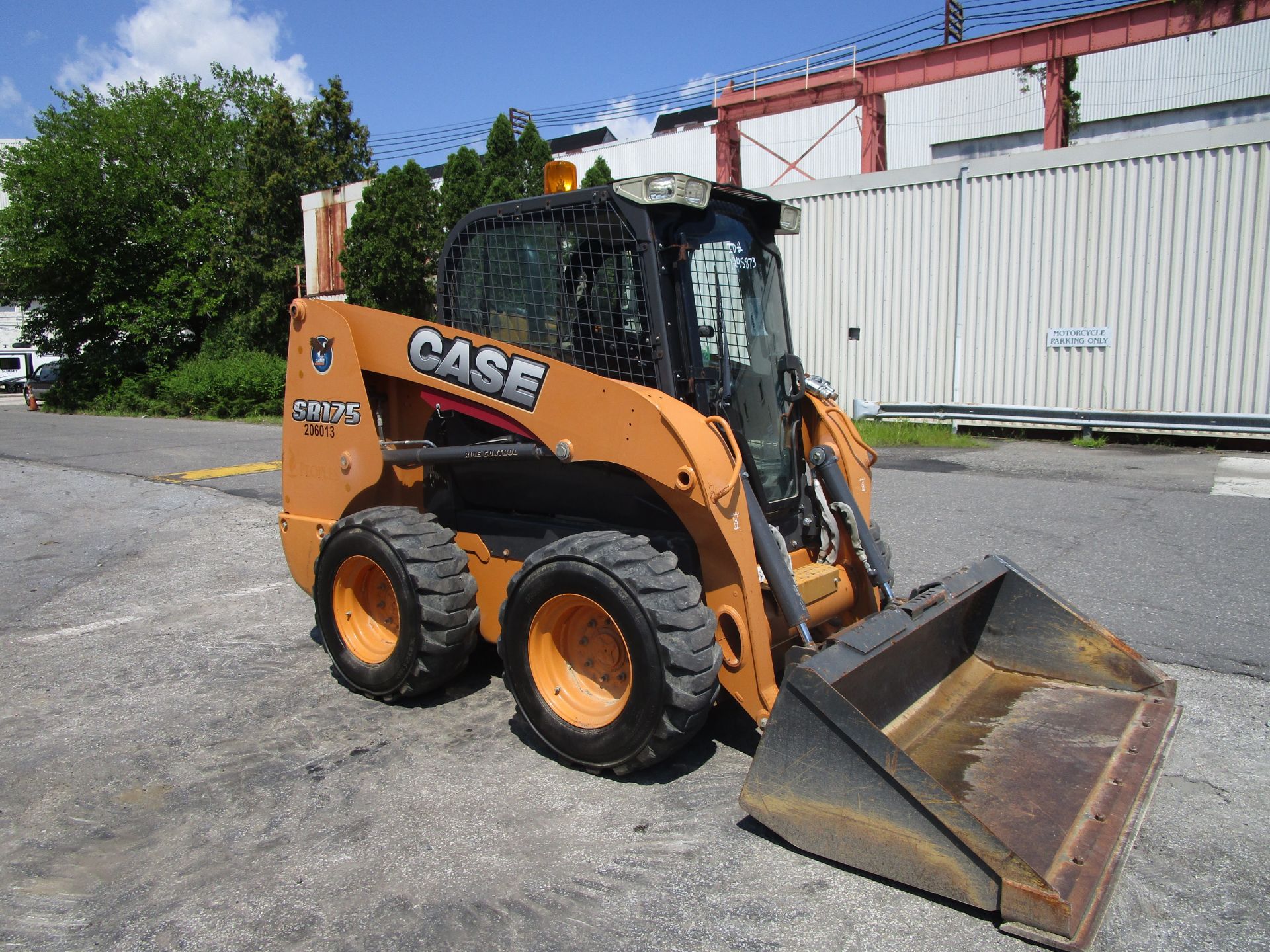 2012 Case SR175 High-Flow Skid Steer Loader -Low Hours Enclosed Cab Located in Lester, PA - Image 5 of 12