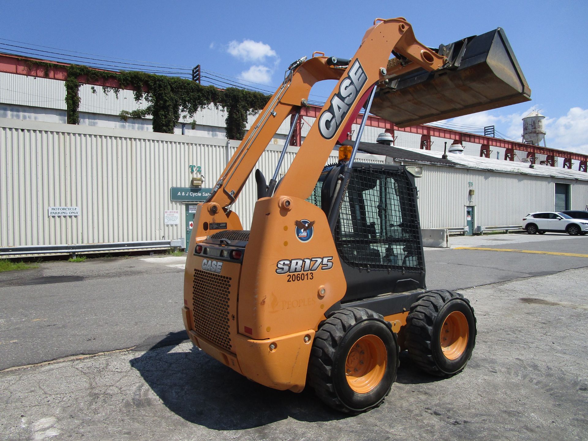 2012 Case SR175 High-Flow Skid Steer Loader -Low Hours Enclosed Cab Located in Lester, PA - Image 8 of 12