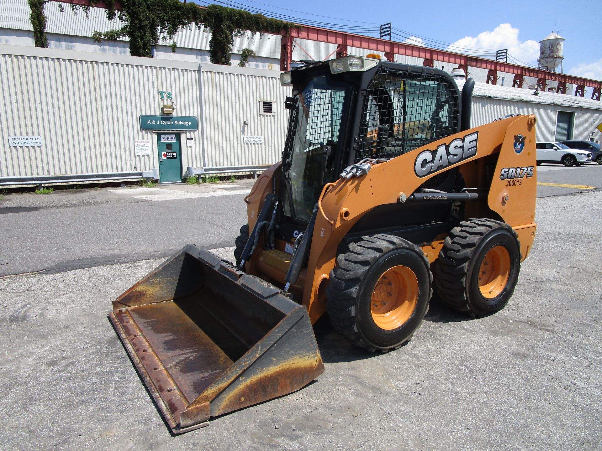 2012 Case SR175 High-Flow Skid Steer Loader -Low Hours Enclosed Cab Located in Lester, PA - Image 2 of 12