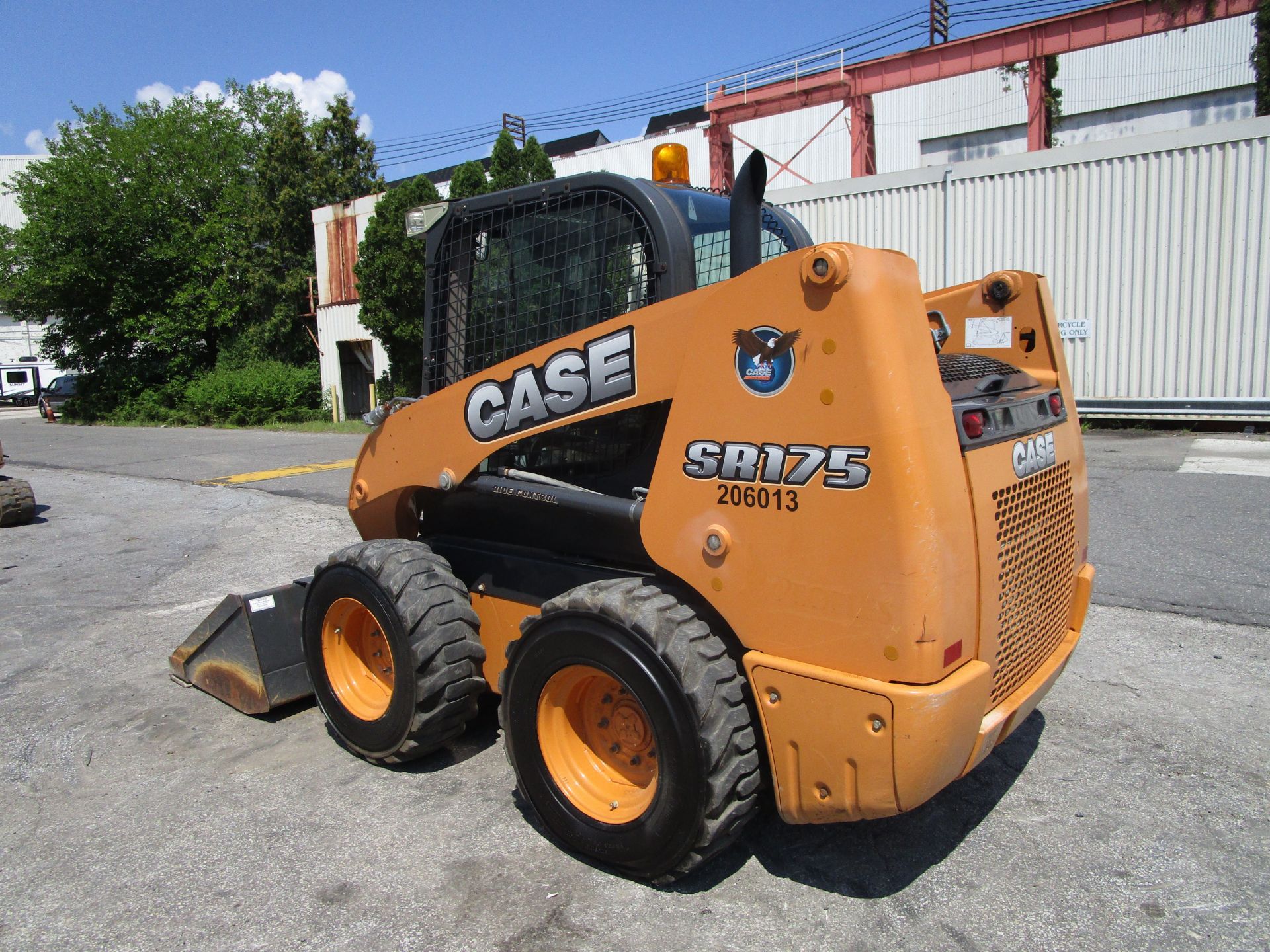 2012 Case SR175 High-Flow Skid Steer Loader -Low Hours Enclosed Cab Located in Lester, PA - Image 3 of 12