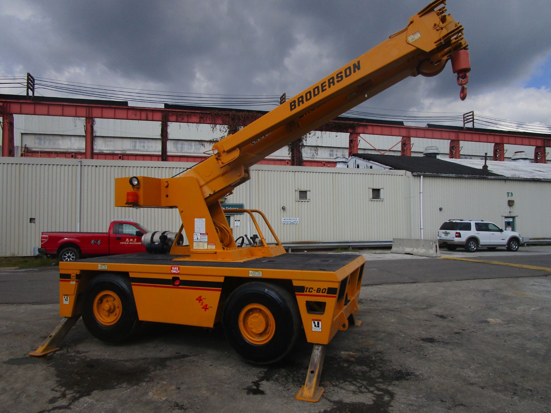 Broderson IC-80-3G Crane - Located in Lester, PA - Image 11 of 24