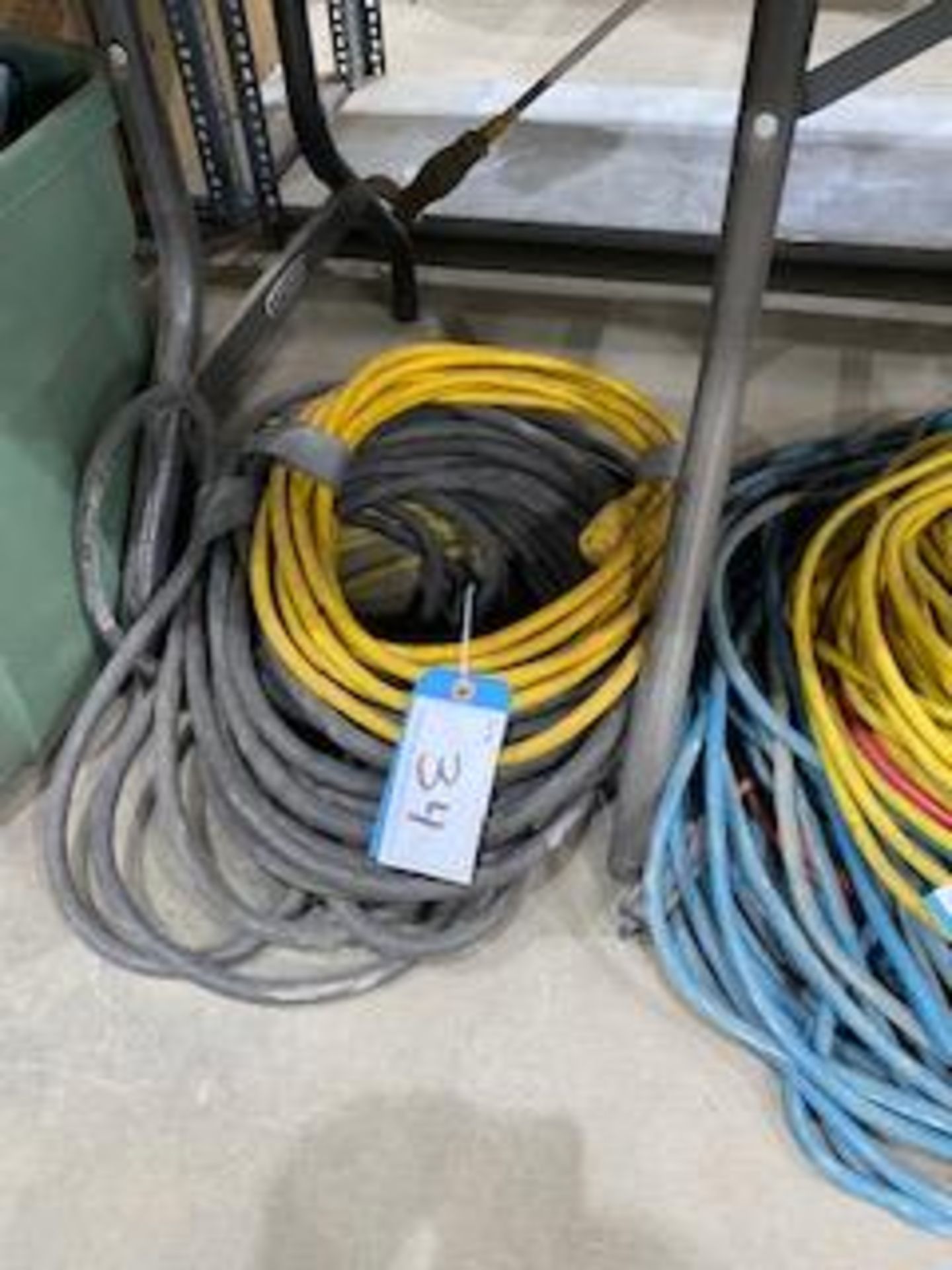 LOT OF EXTENSION CORDS