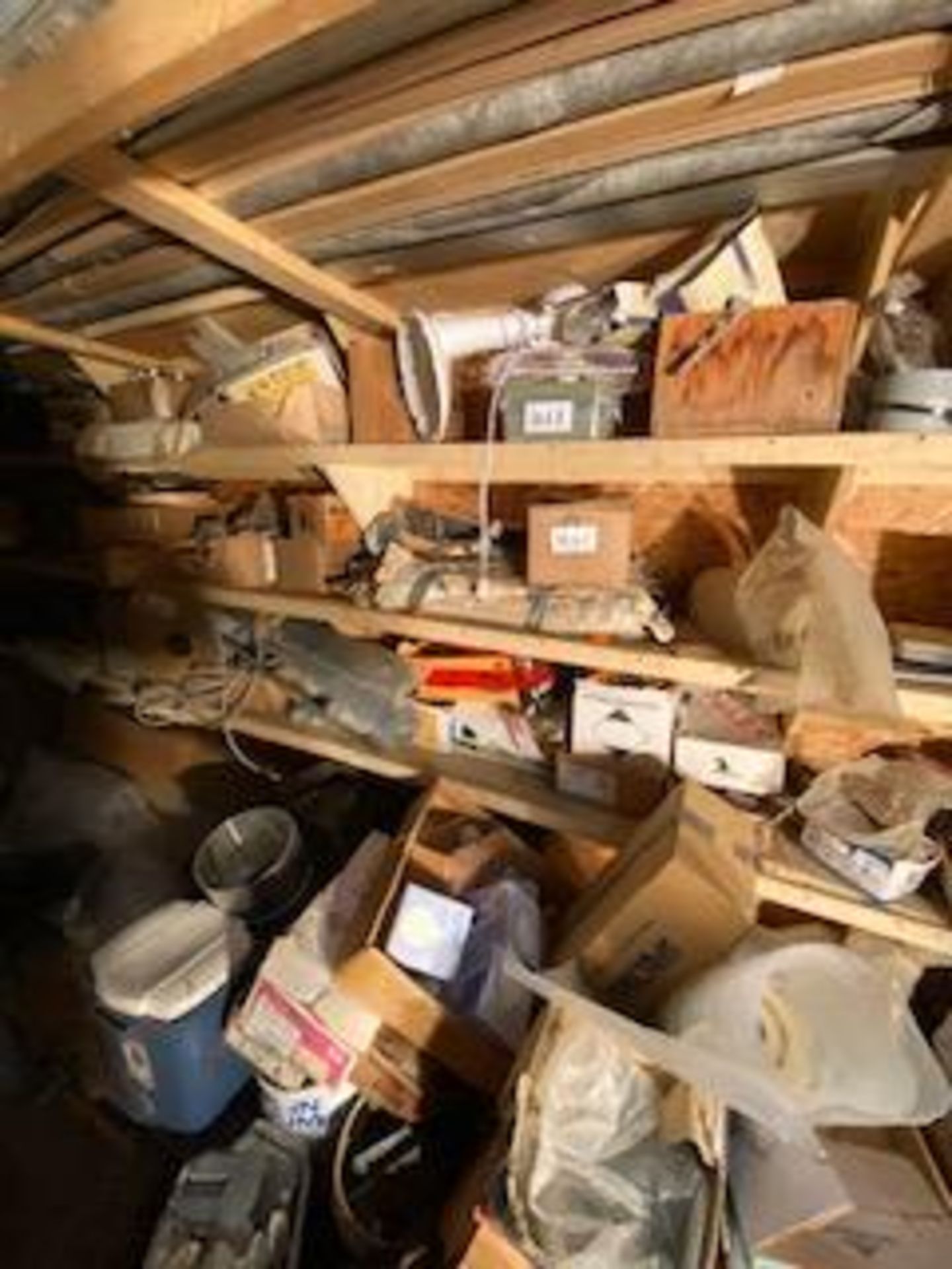 LARGE LOT SCRES, HARDWARE, CONSTRUCTION INVENTORY ELECTRICAL NAILS , FASTENERS -GP - Image 5 of 13