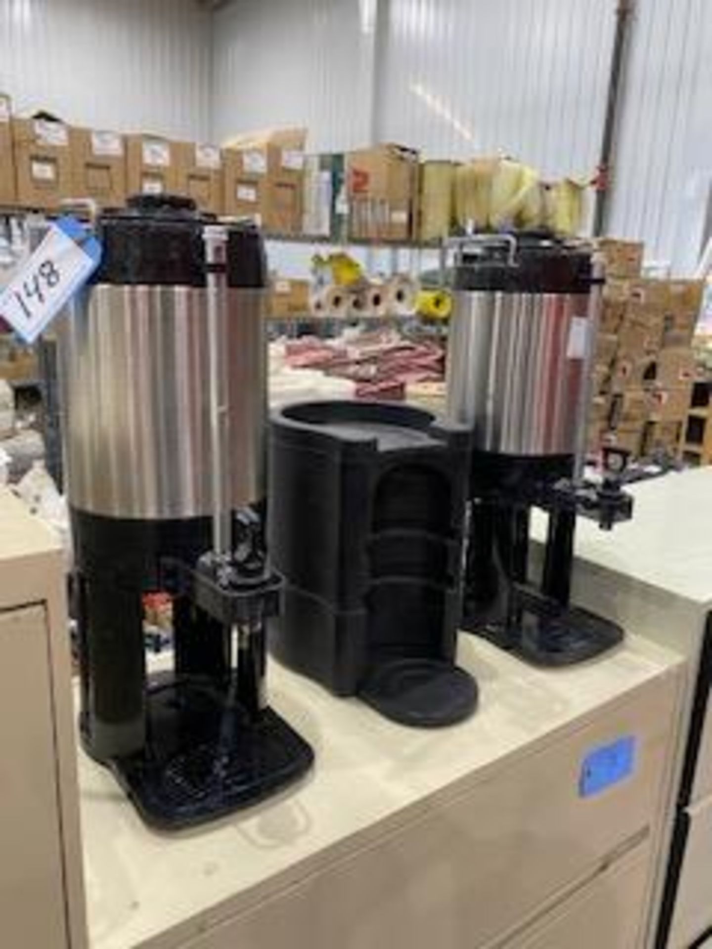 NSF 2 GALLON COFFEE URN & STANDS
