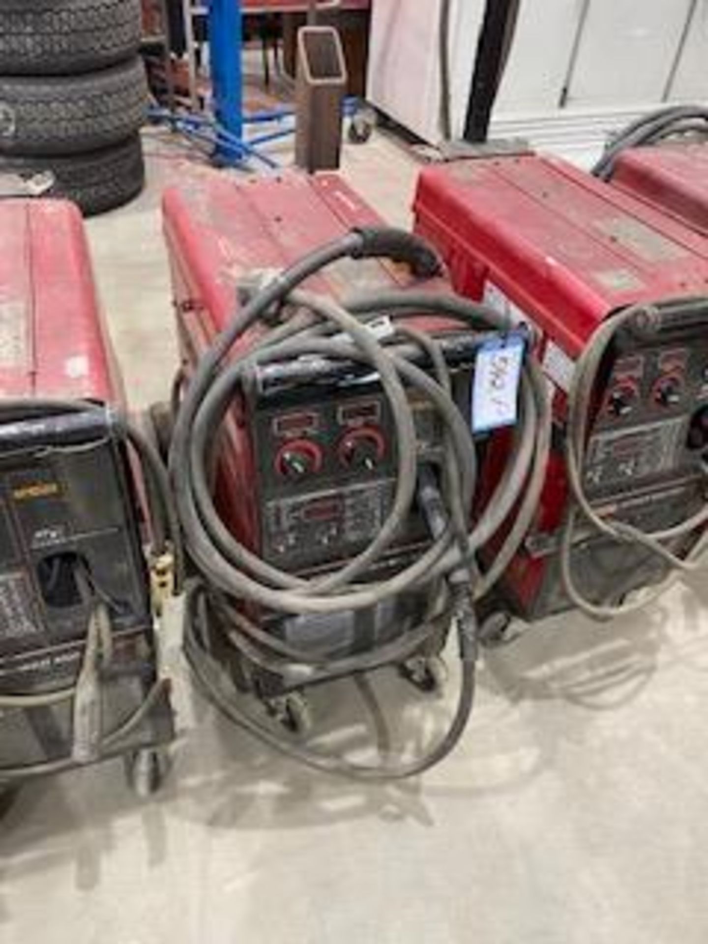 LINCOLN 350MP POWER MIG WELDER SINGLE PHASE, S/N U1080402675