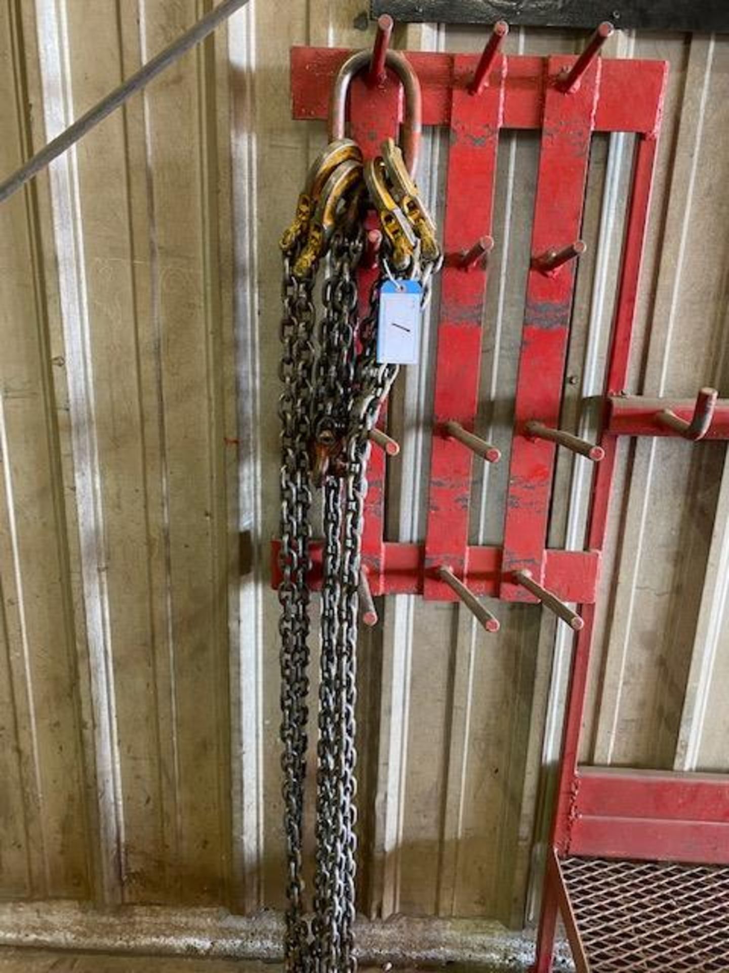 12FT 3/8IN 4 WAY SPREADER CHAIN, 18,400LB - Image 2 of 2