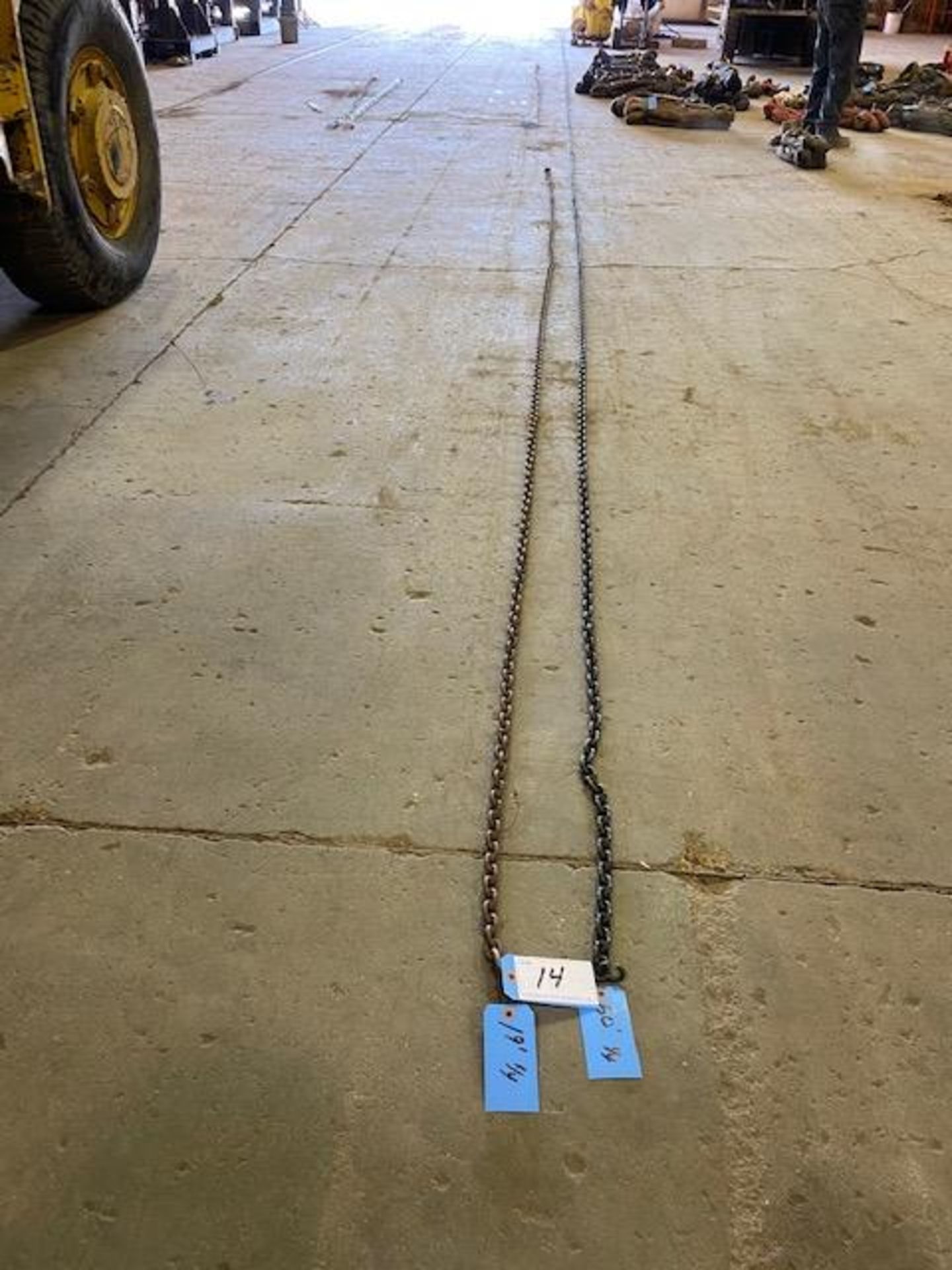 1/4IN CHAIN, 1-60FT, 1-19FT