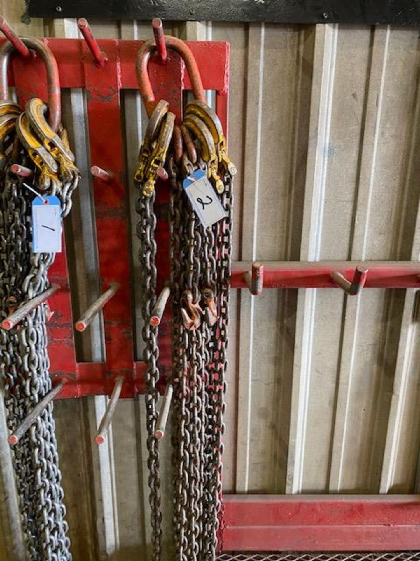 12FT 3/8IN 4 WAY SPREADER CHAIN, 18,400LB - Image 2 of 2