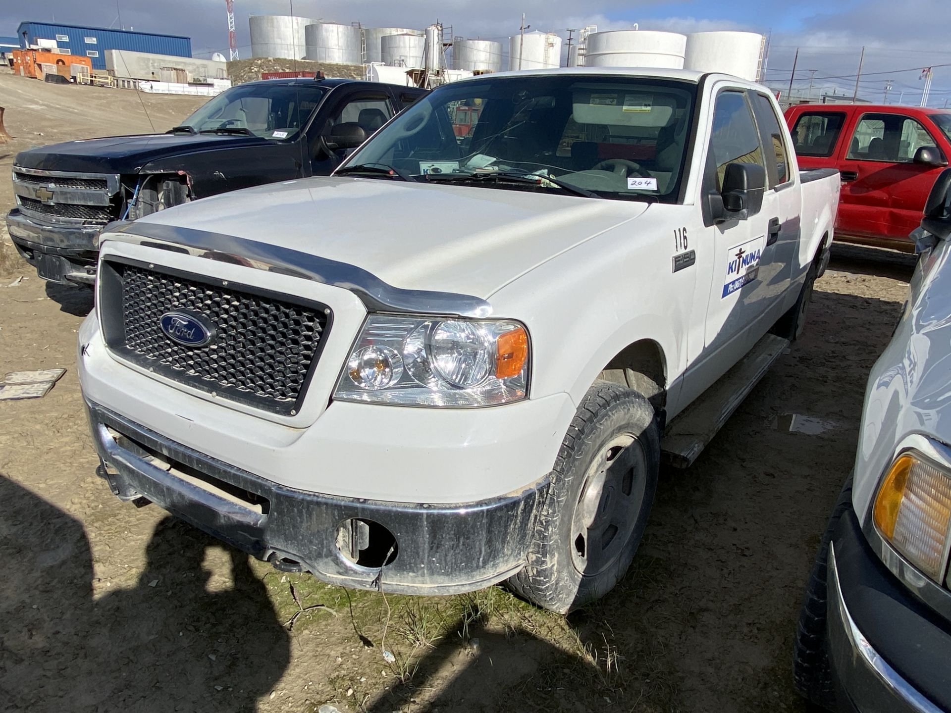 2007 FORD F150XLT, 4X4, S/N 1FTPX14V97FB77675 -NOT RUNNING