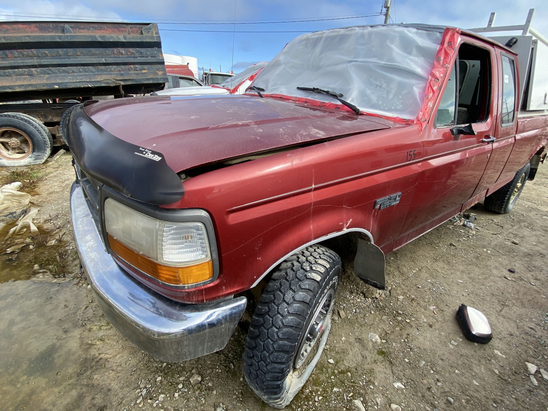 1992 FORDC F250 CUSTOM 4X4 S/N 1FTHX26M9NKA78809 - NOT RUNNING