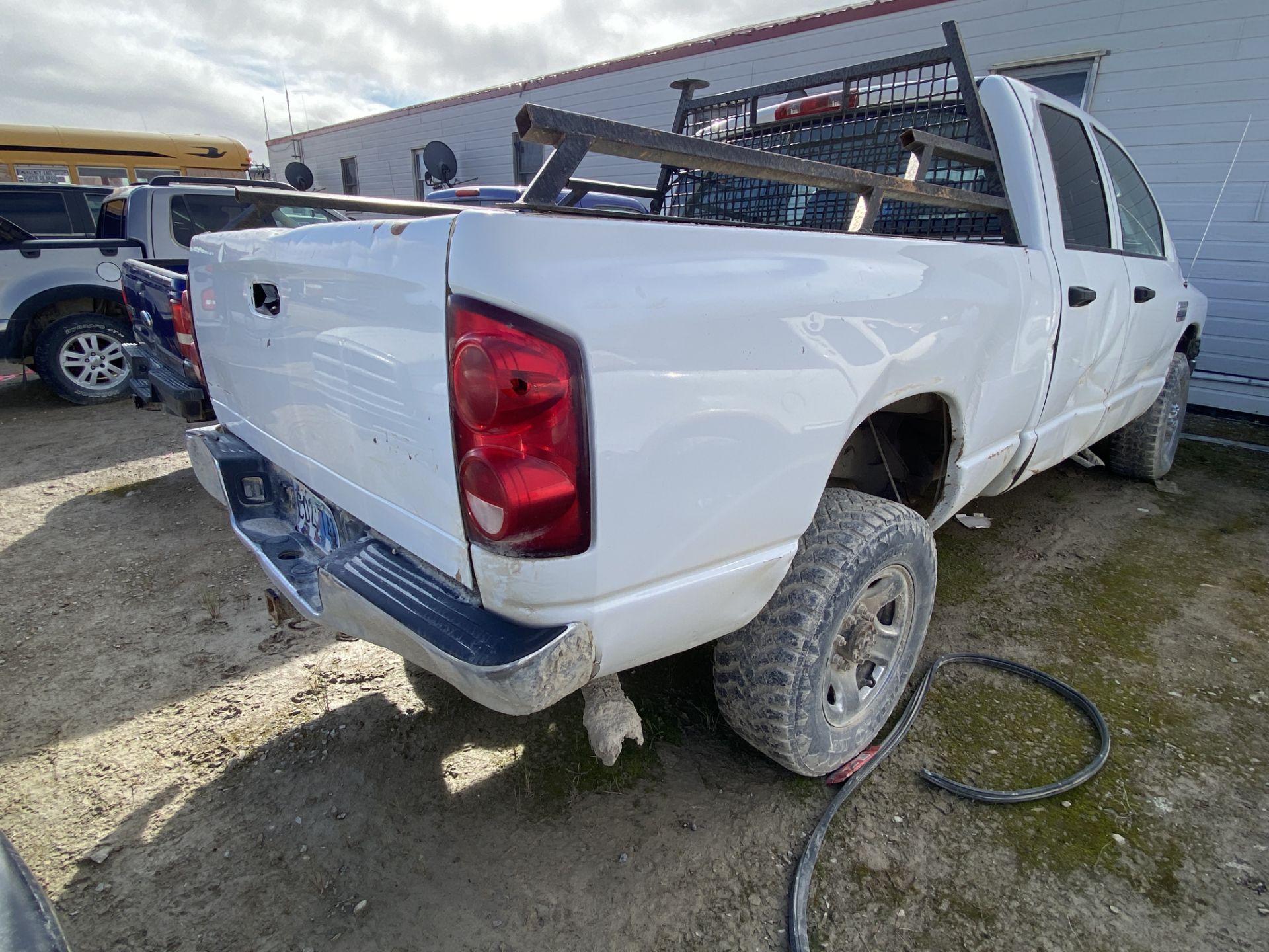 2007 DODGE 2500HD 4X4 DIESEL S/N 1D7KS28C07J542710 - NOT RUNNING - Image 3 of 4