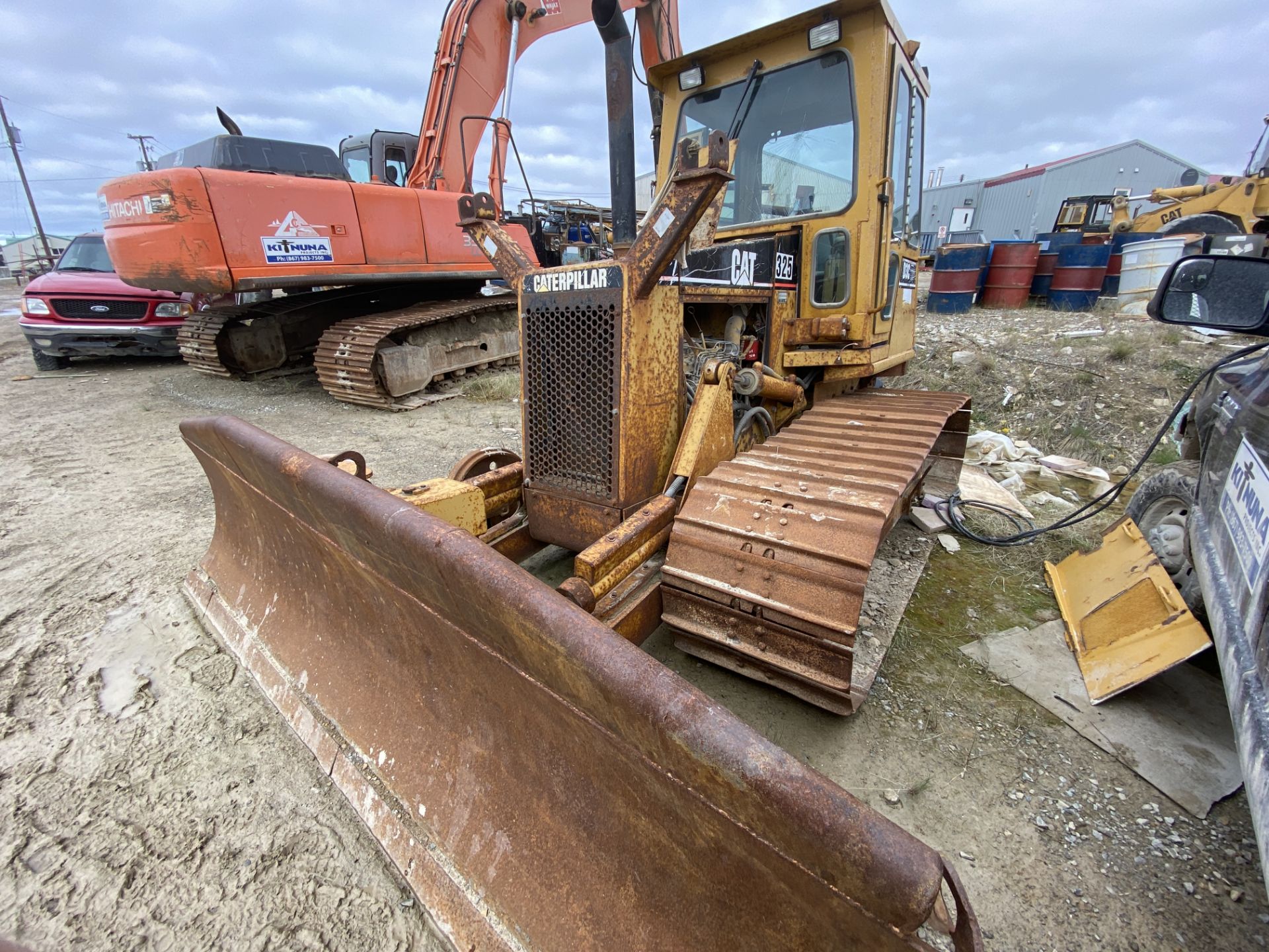 CATERPILLAR DC3 CRAWLER DOZER TRACK REPAIR REQUIRED, 6 WAY BLADE, 7029 HRS. S/N 5XK07145 -M TRACK IN