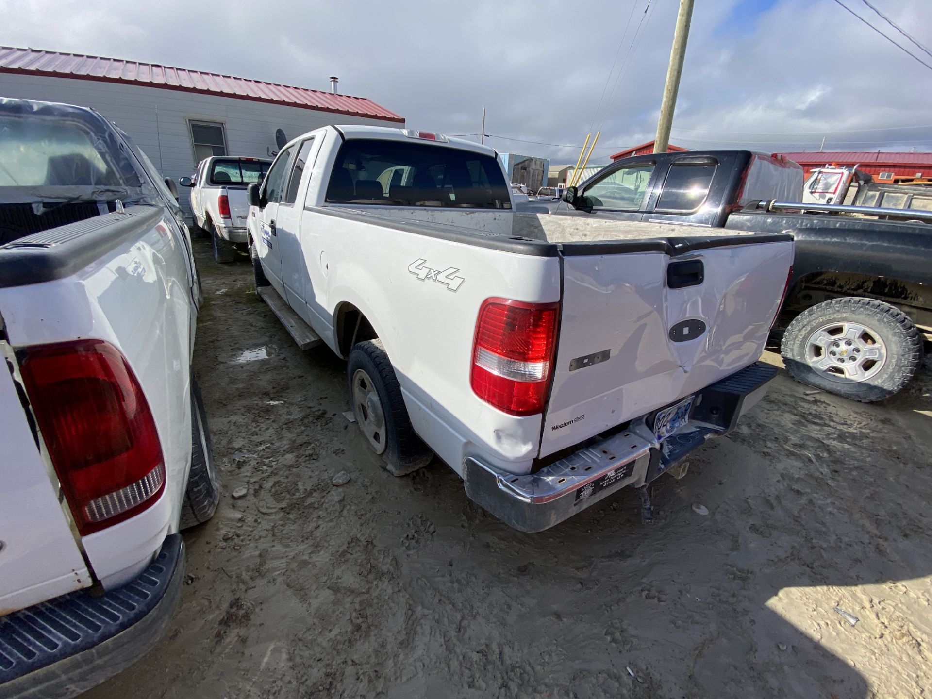 2007 FORD F150XLT, 4X4, S/N 1FTPX14V97FB77675 -NOT RUNNING - Image 4 of 4