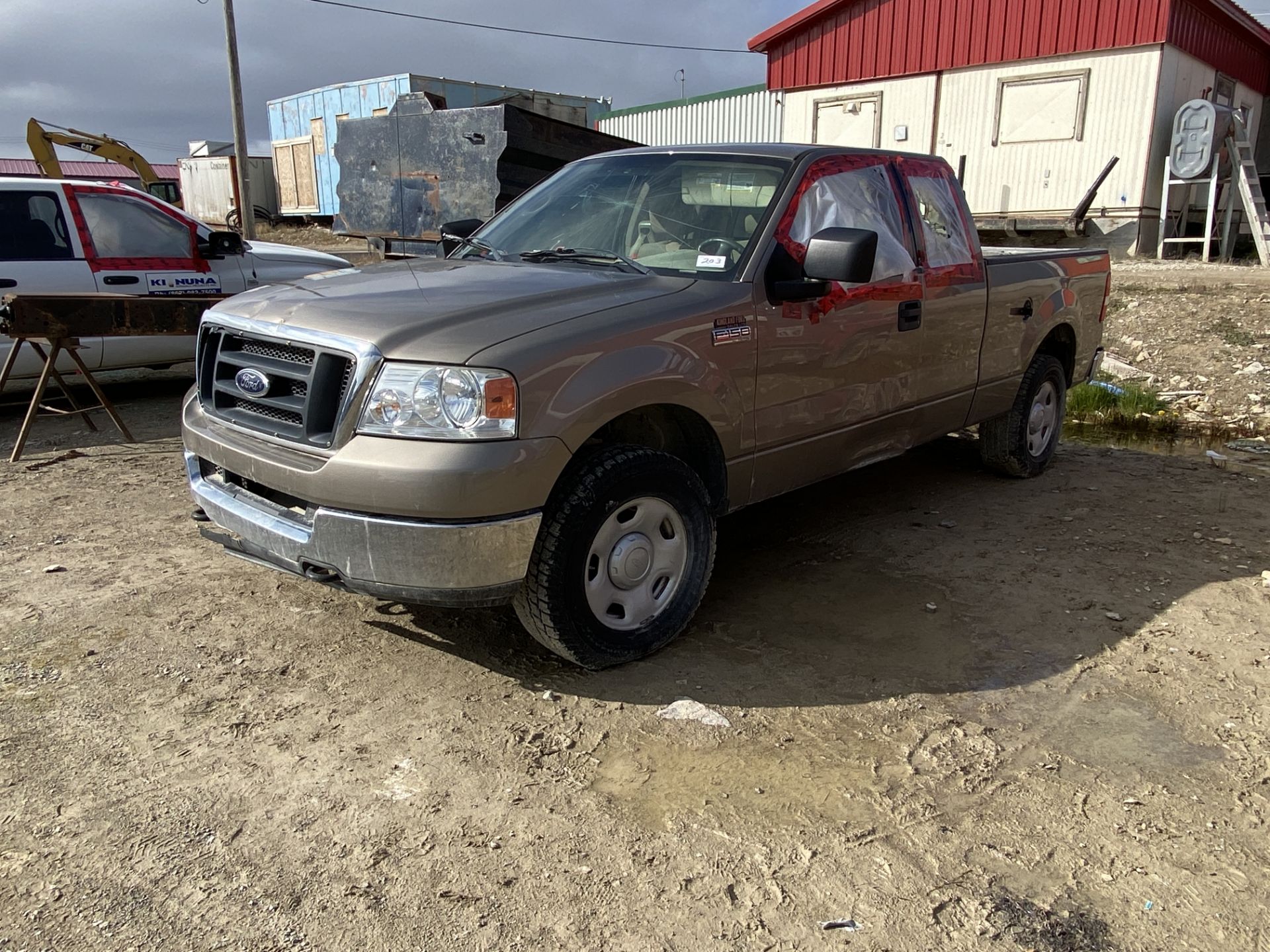 2006 FORD F150XL 4X4M S/N 1FTRX14W64MC25247 RUNNING, LEAKY TRANSMISSION & 2002 FORD F150 XLT, 4X4,