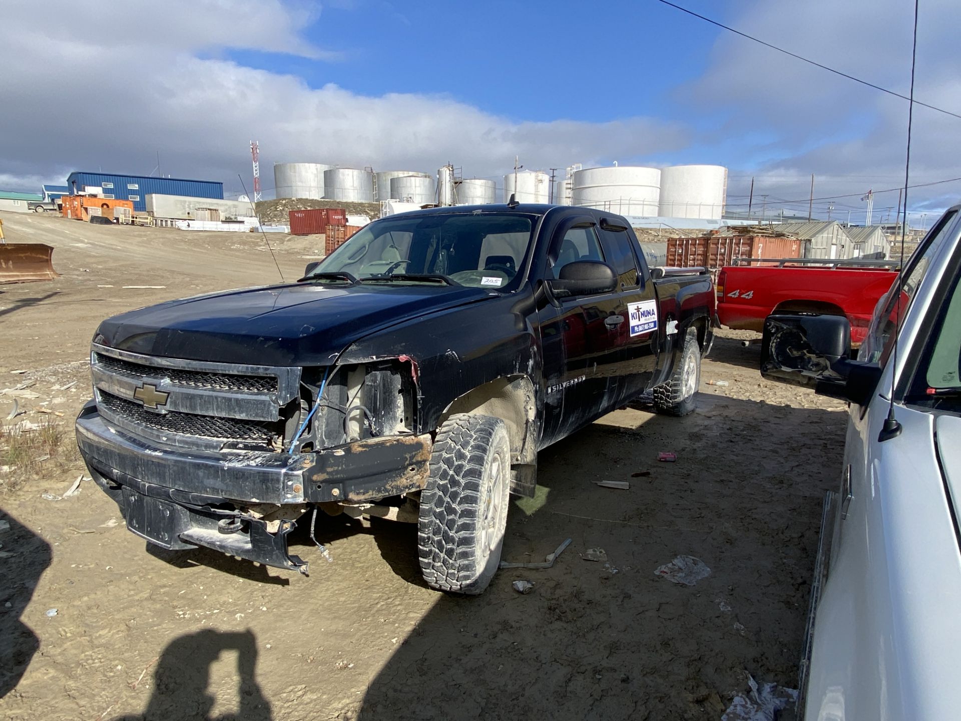 2007 CHEV SILVERADO 4X4, S/N 2GCEK19J371603055 NOT RUNNING